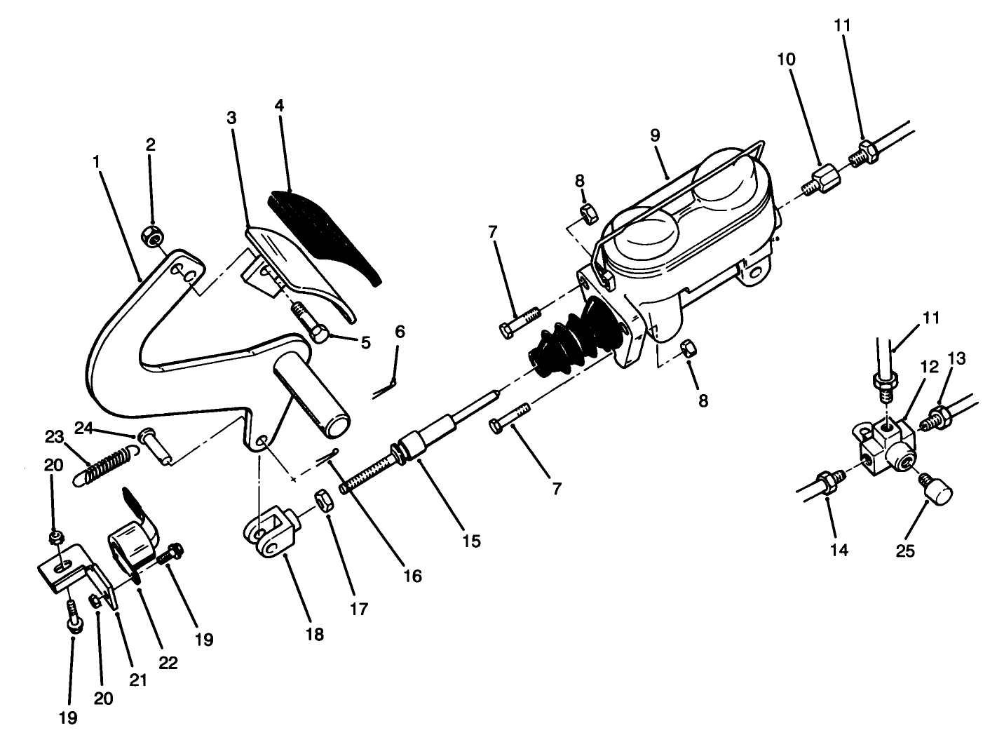 Service Brake Assembly