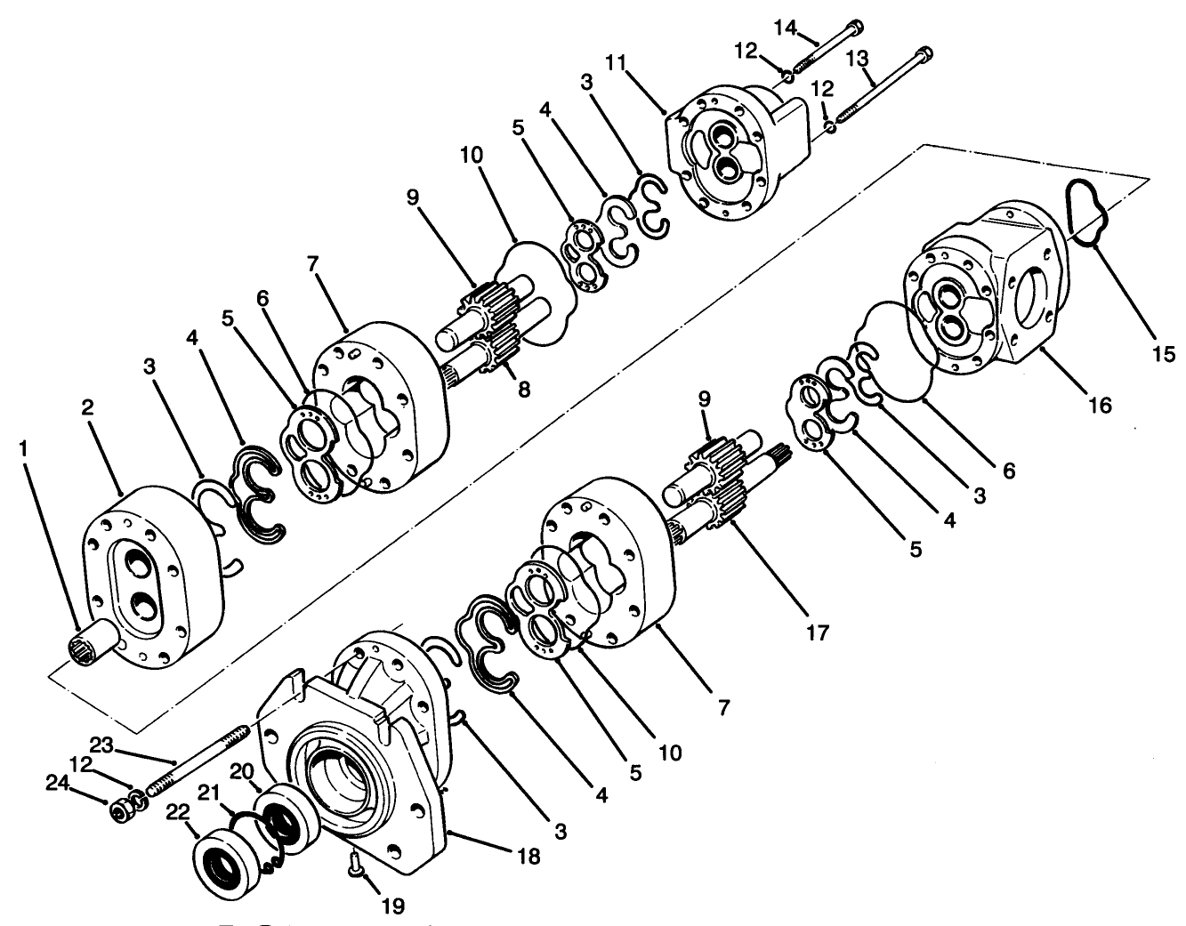 Double Gear Pump No. 69-2050