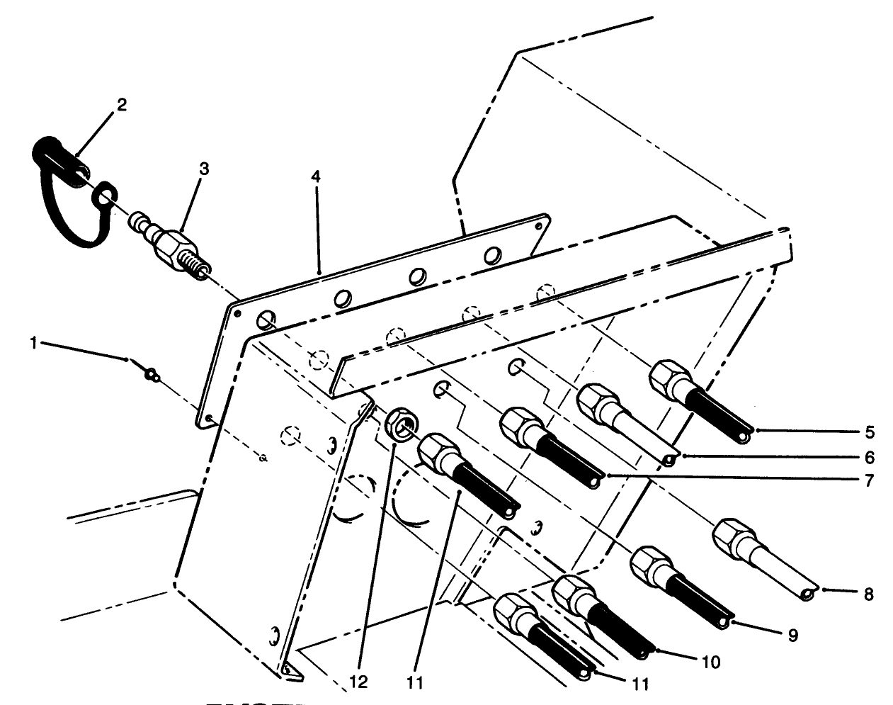 Hydraulic System Diagnostic Panel Assembly