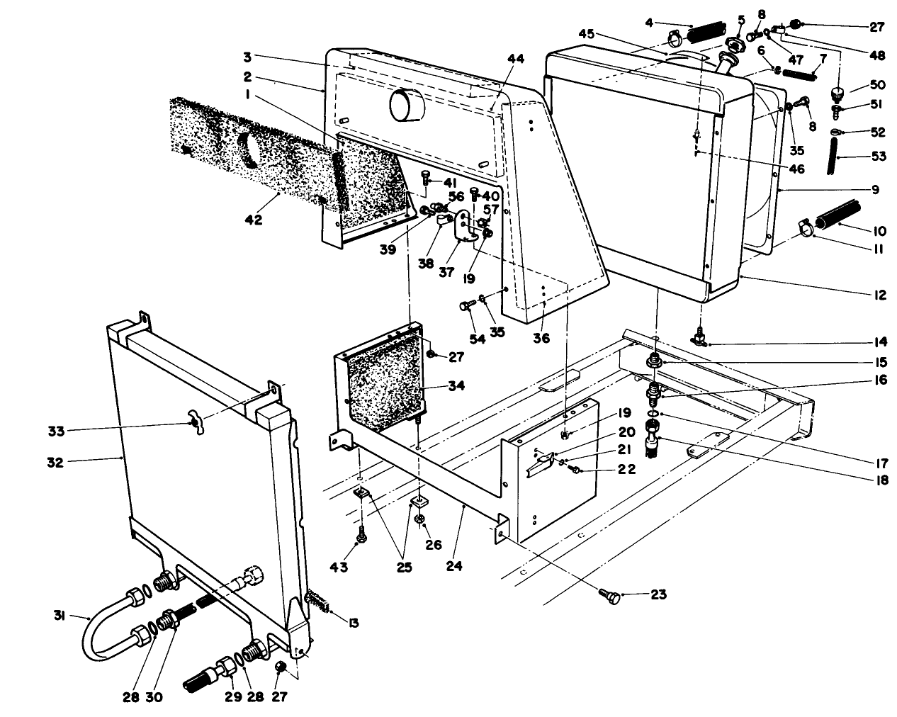 Radiator & Oil Cooler Assembly