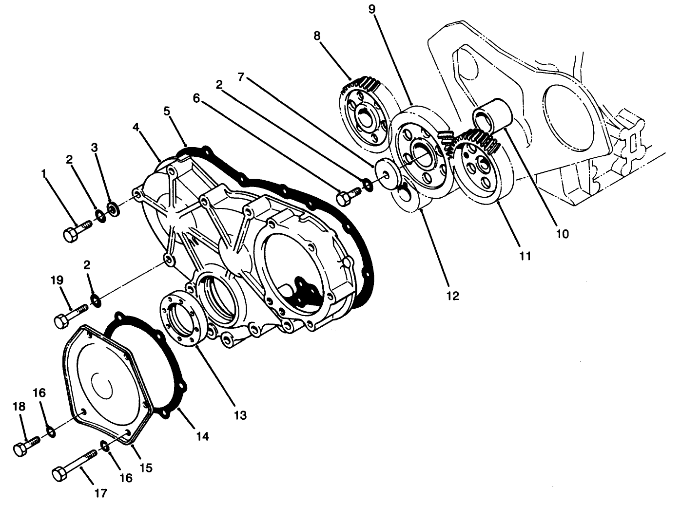 Timing Gear Case Assembly