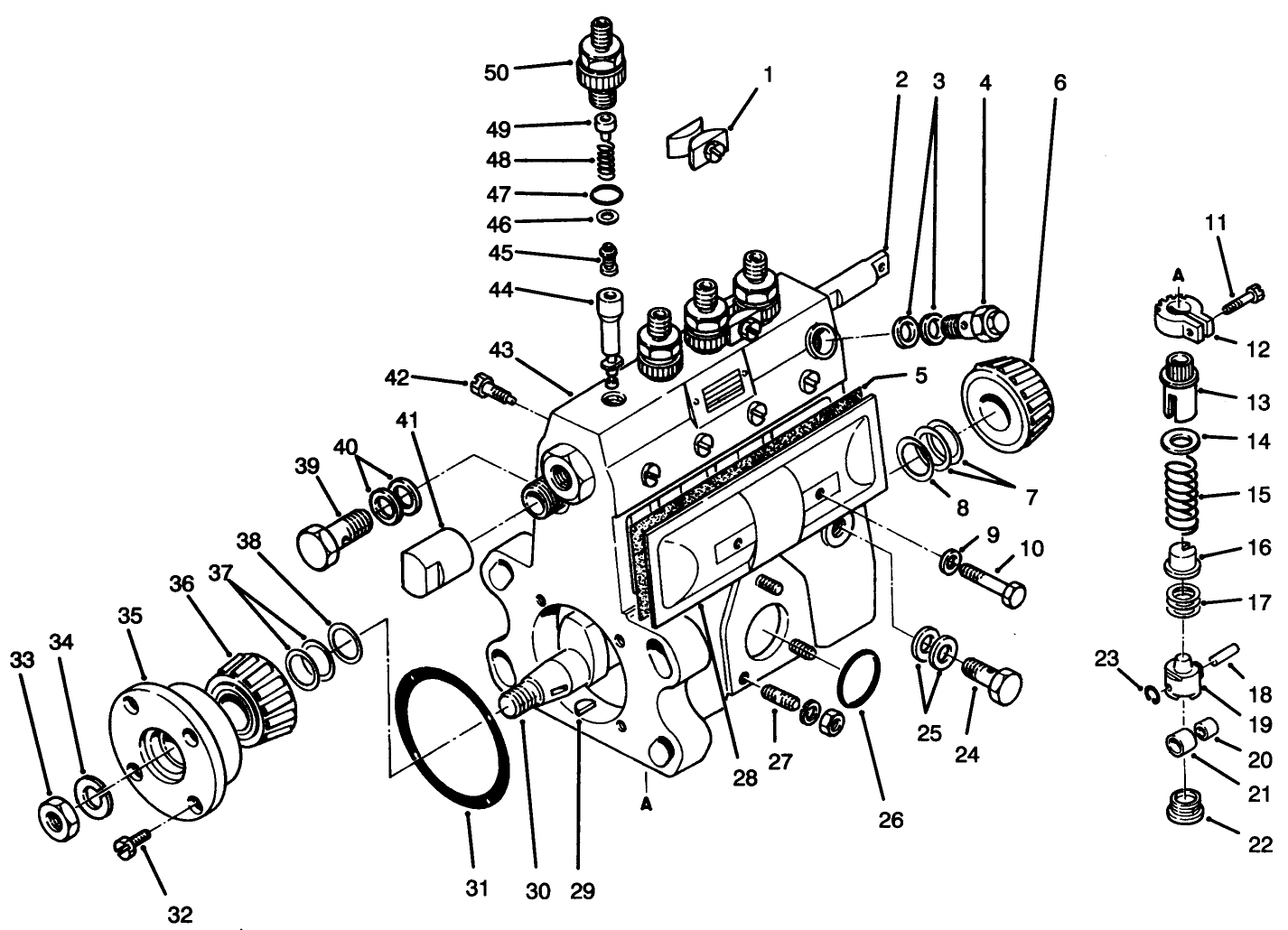 Fuel Injection Pump Assembly
