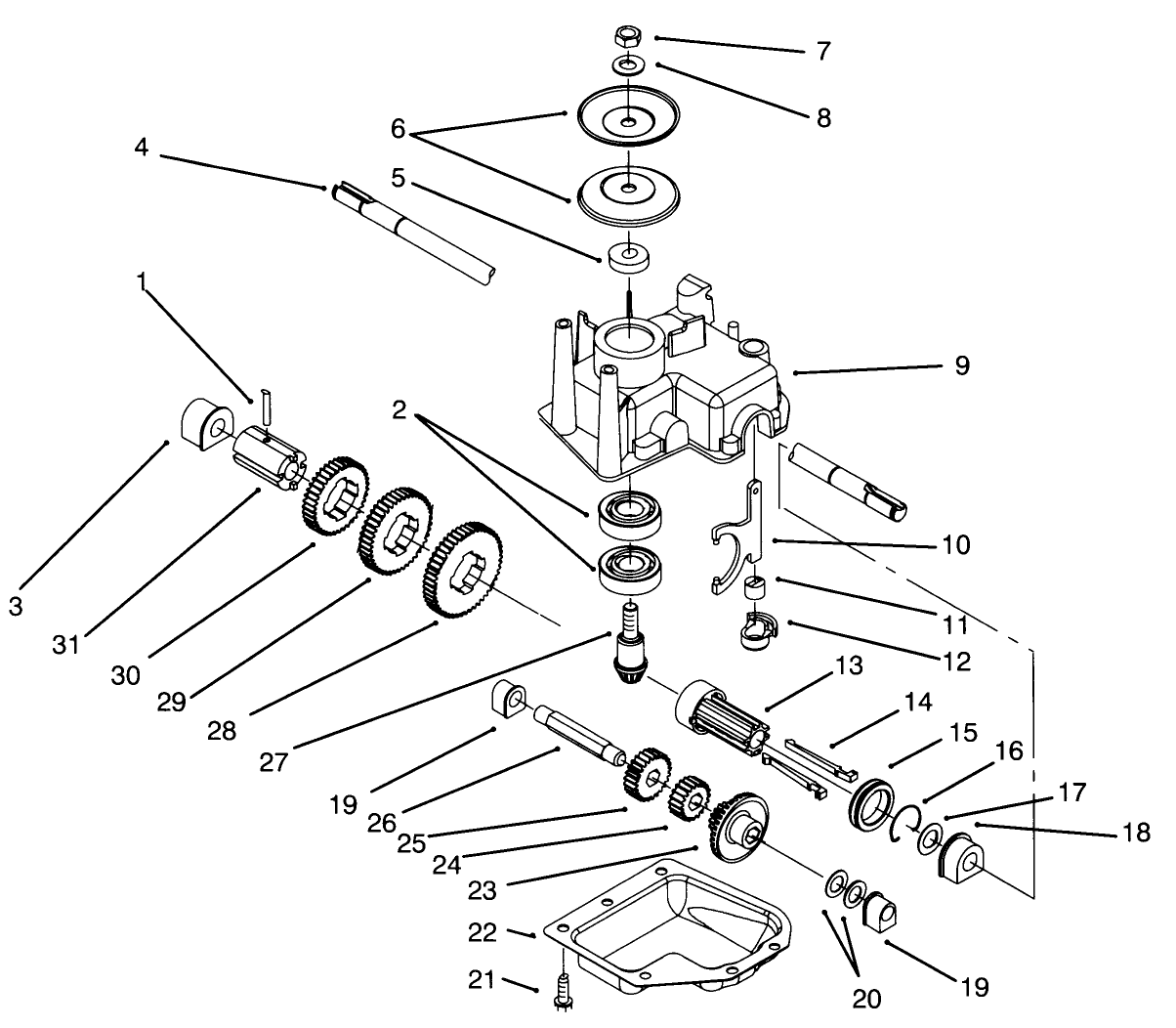 Gear Case Assembly