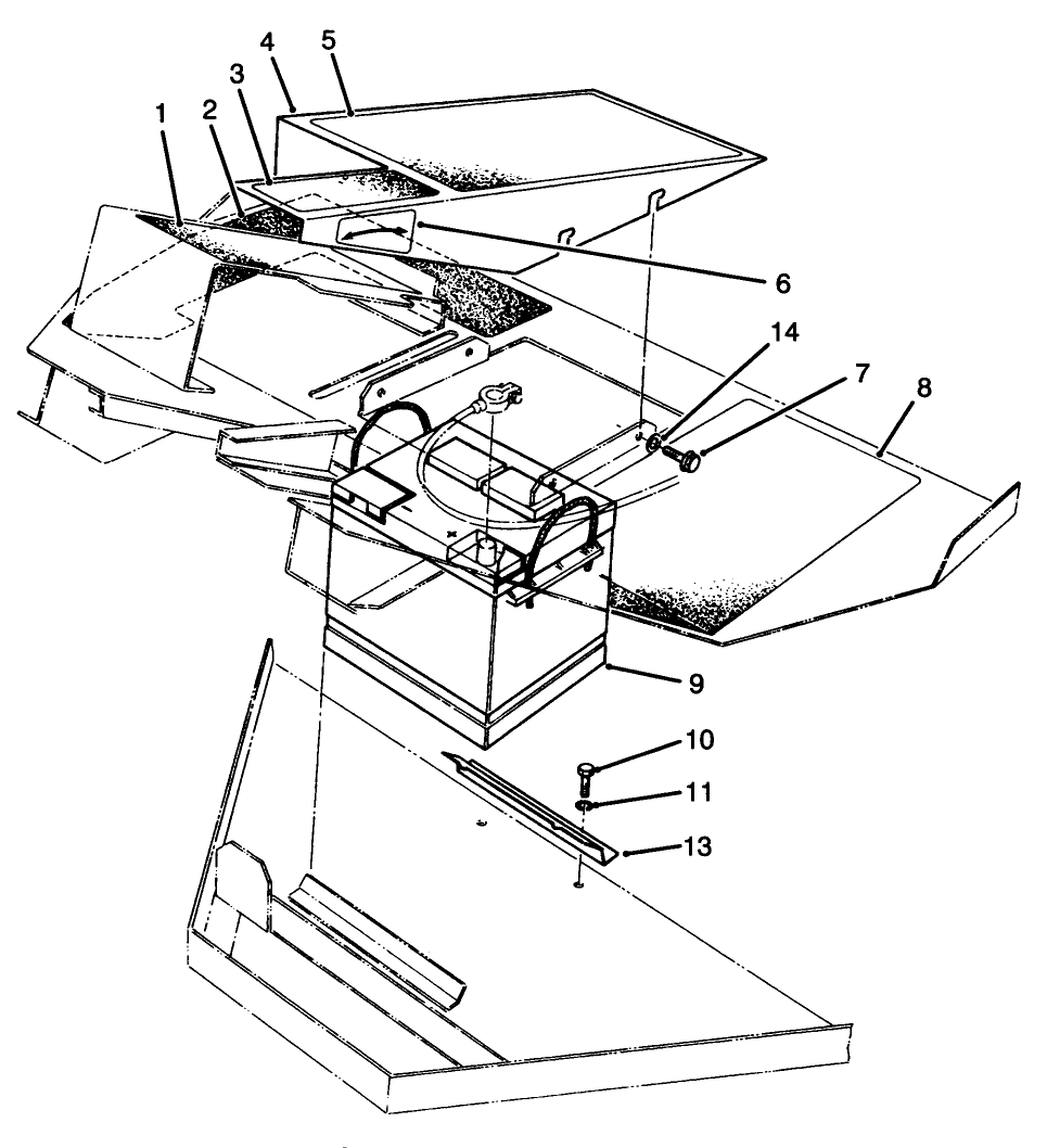 Foot Pads & Battery Assembly