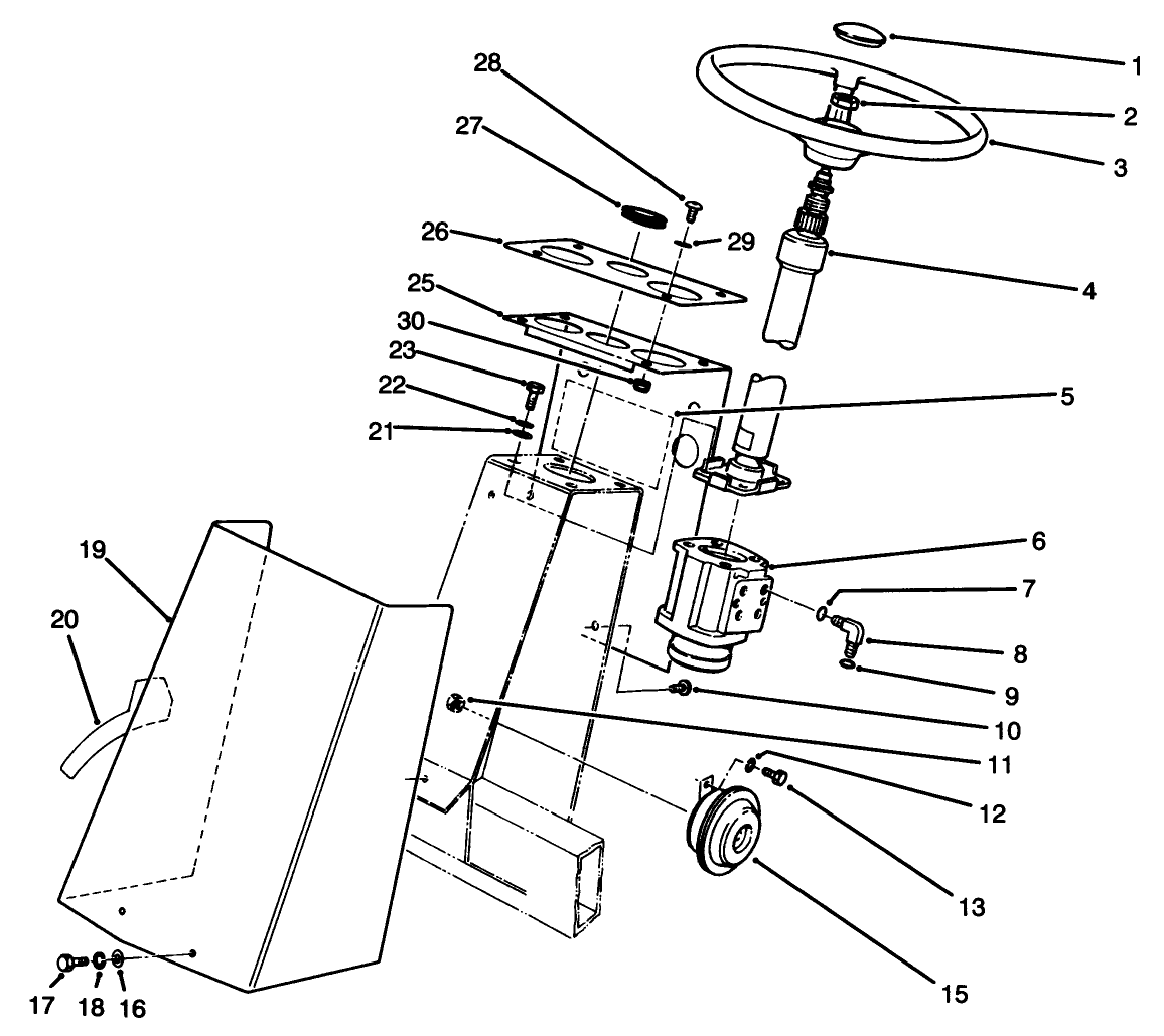 Steering Tower Assembly