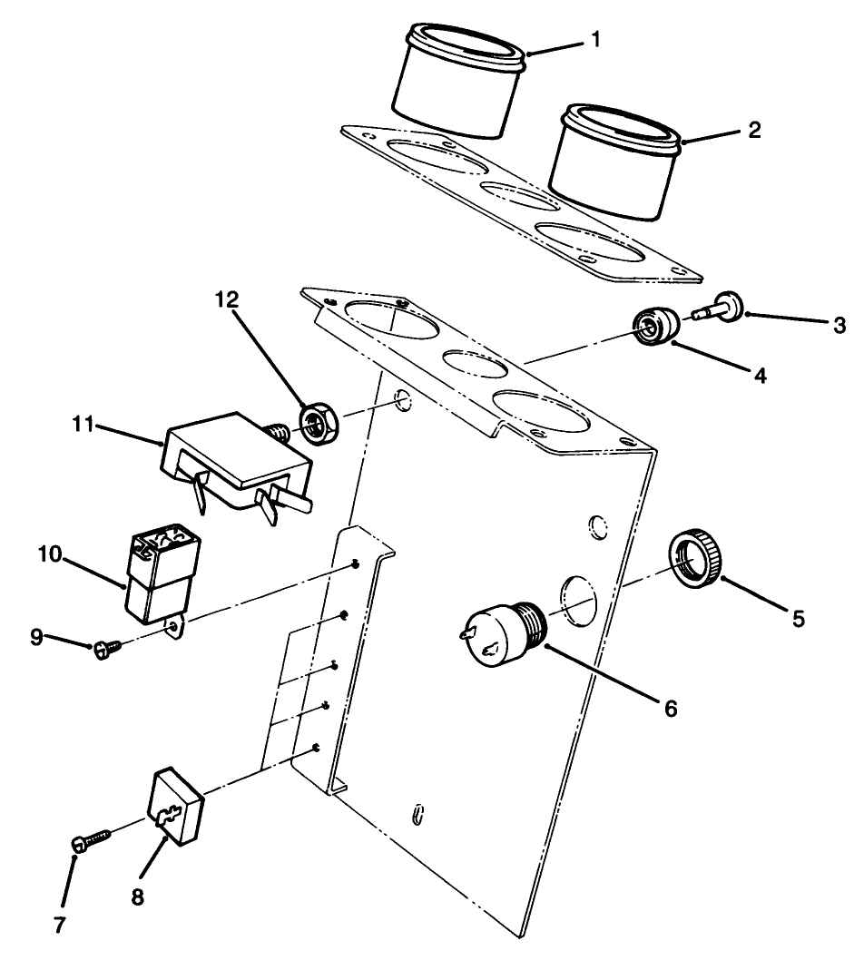 Steering Tower Electrical Assembly
