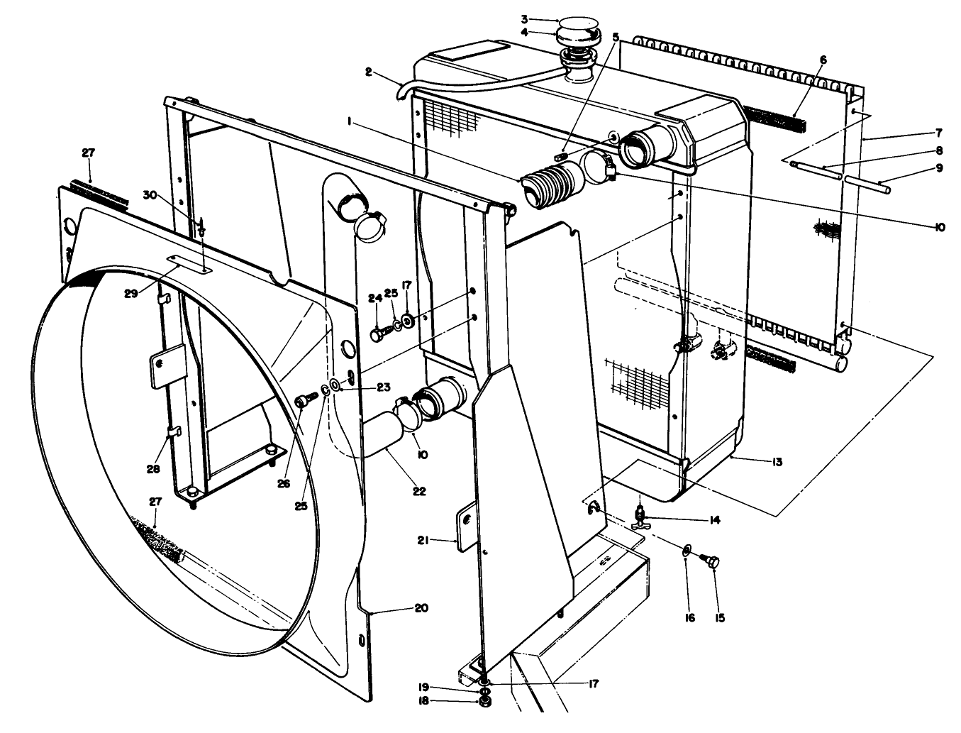 Radiator & Oil Cooler Assembly