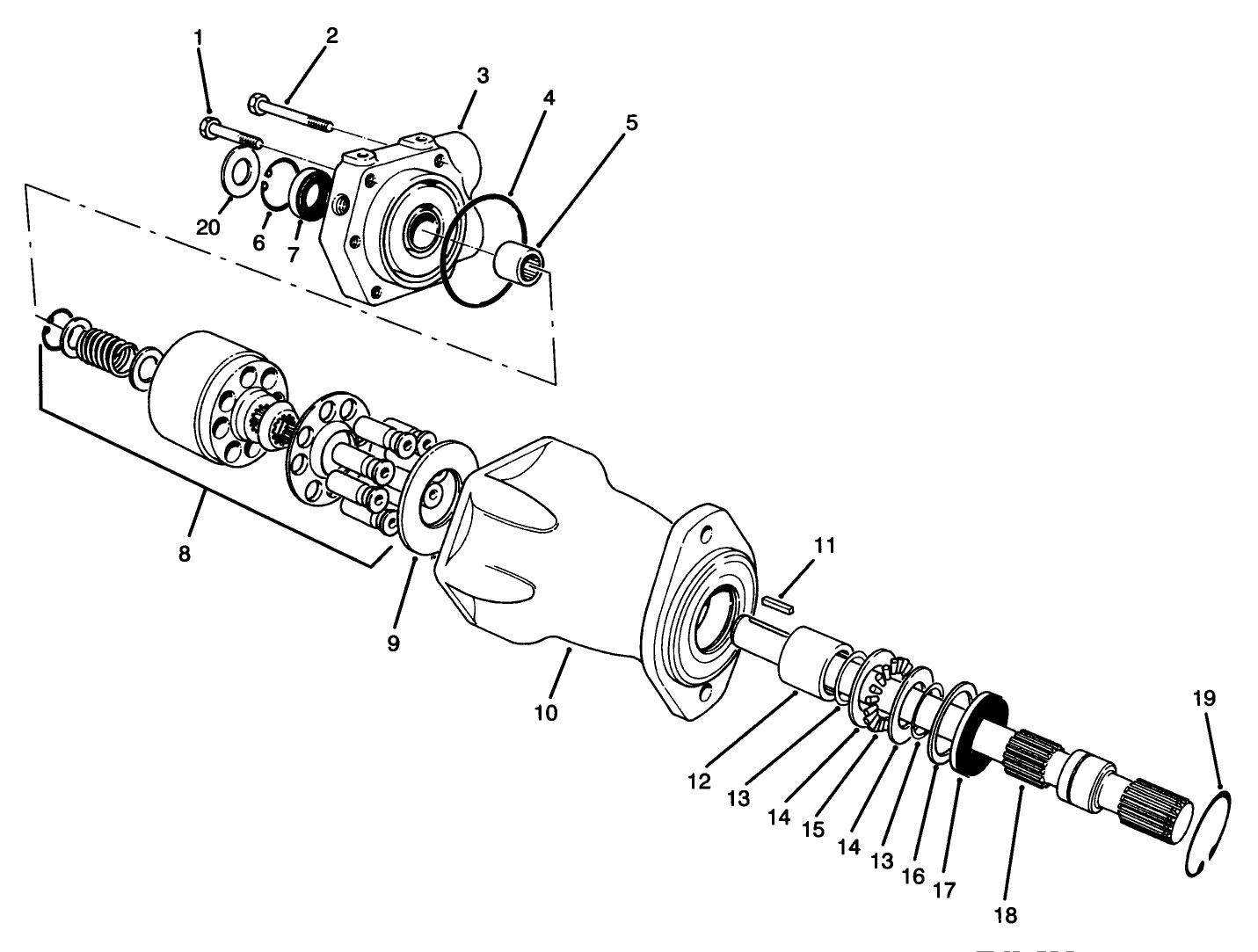 Wheel Motor Assembly No. 58-5430