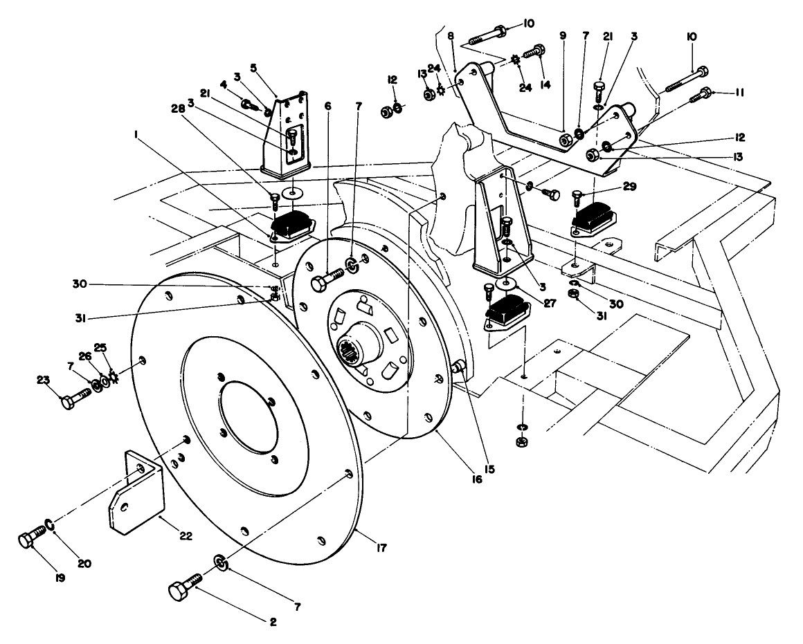 Engine Installation Assembly