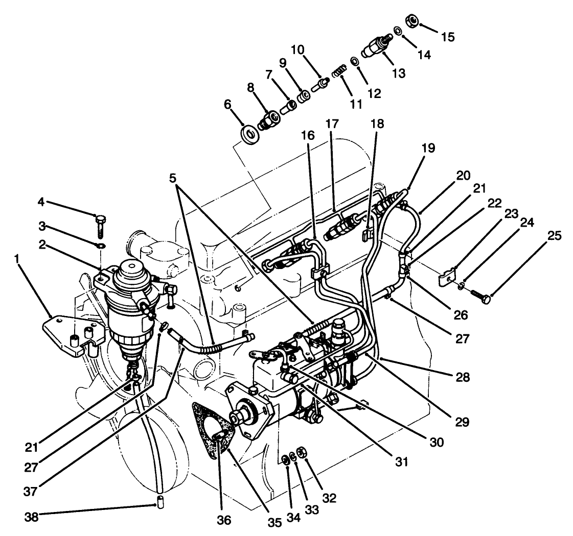 Injection Pump & Nozzle Components