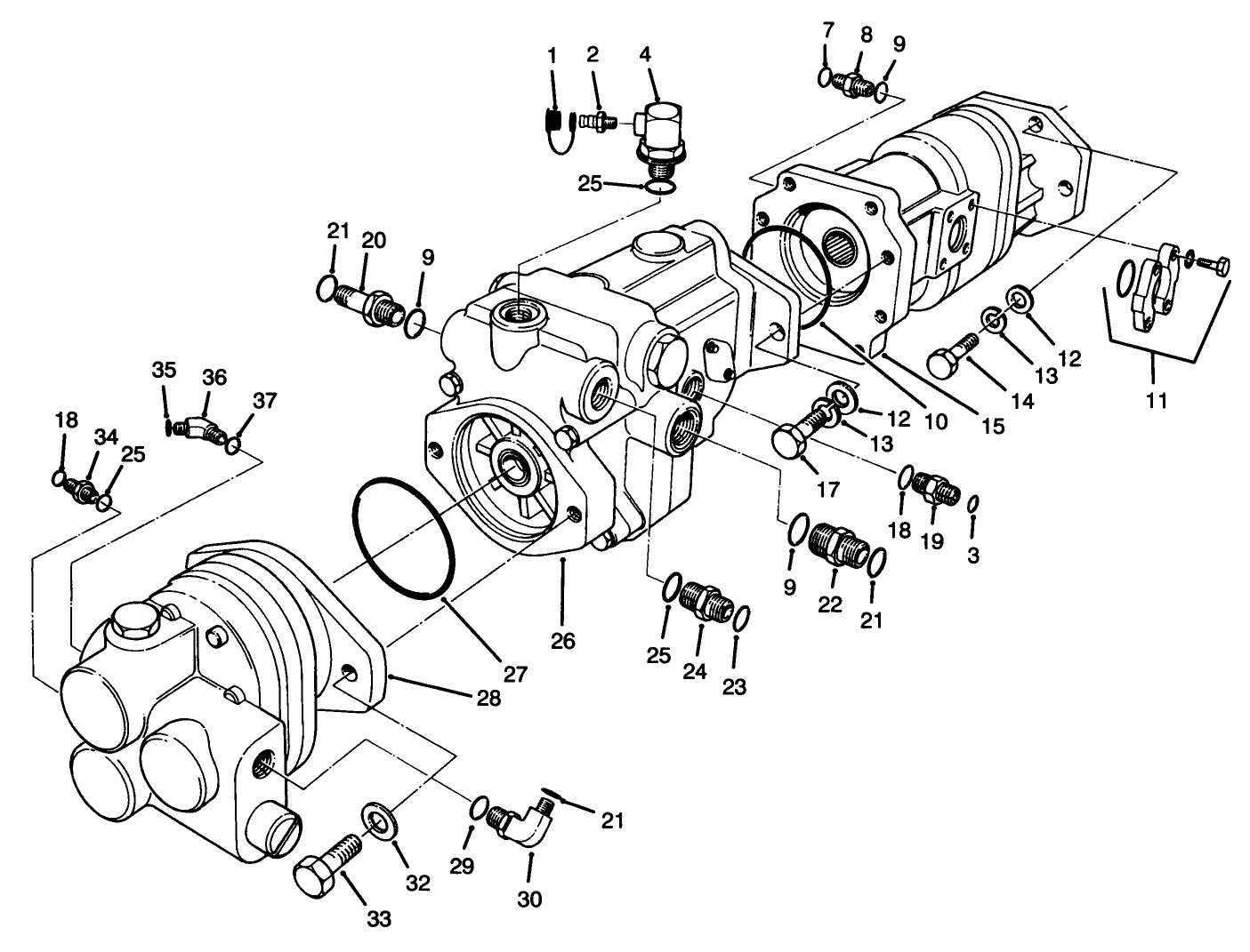 Hydraulic Pump Components