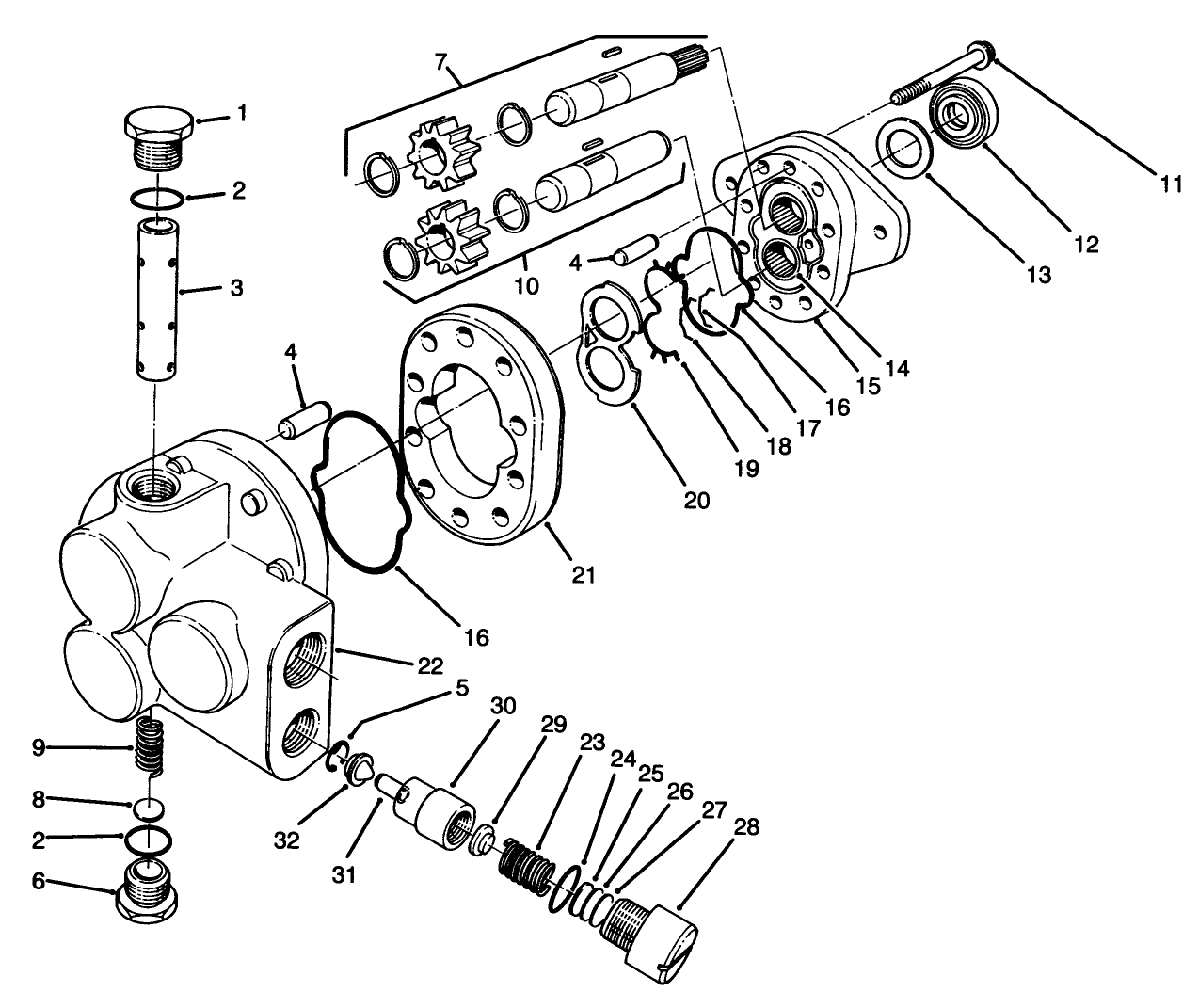 Gear Pump Assembly No. 58-5650
