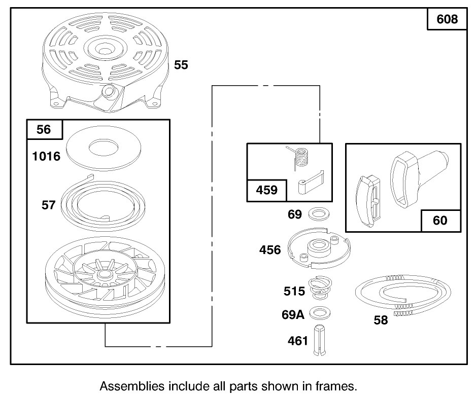Engine Briggs & Stratton Model 124702-3115-01