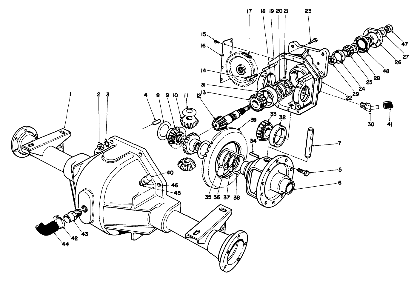 Front Axle Assembly No. 92-2377