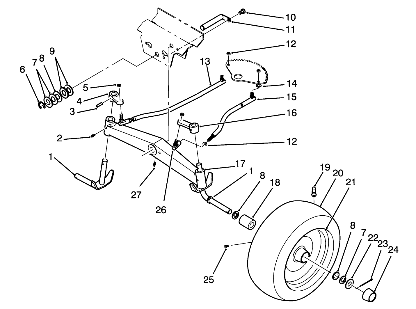 Front Axle Assembly