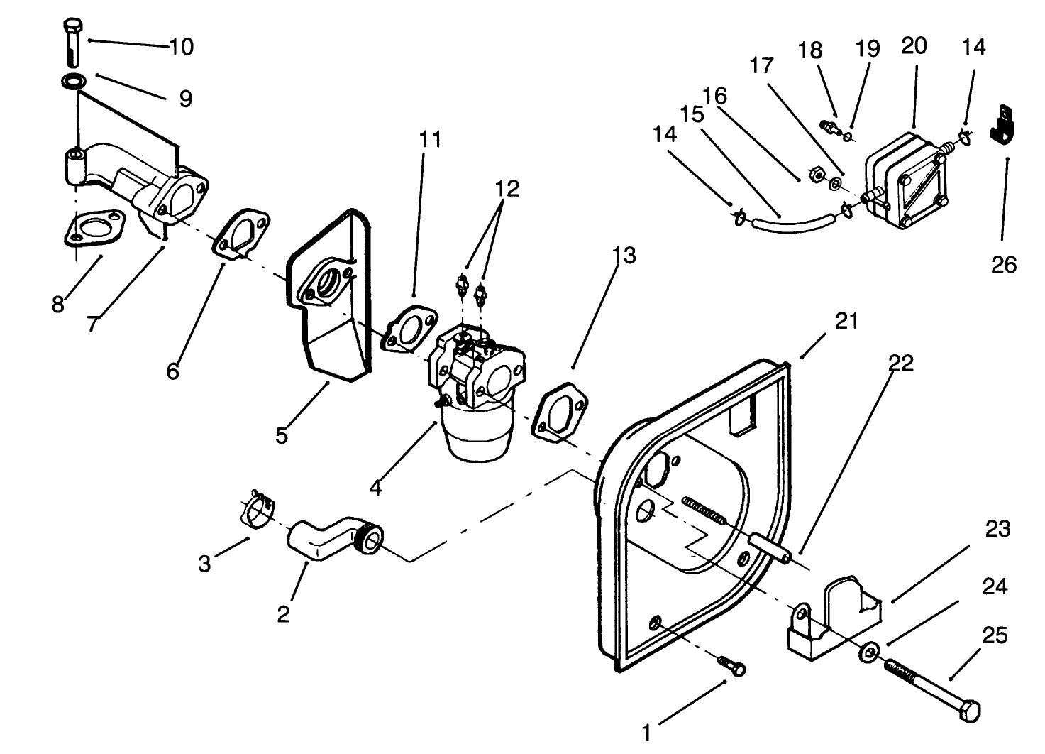 Carburetor And Fuel Pump