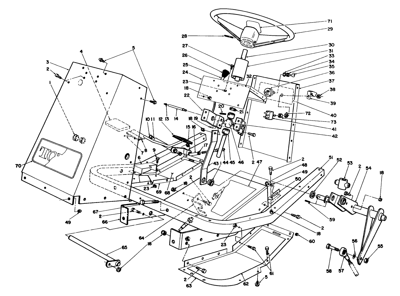 Frame & Steering Assembly