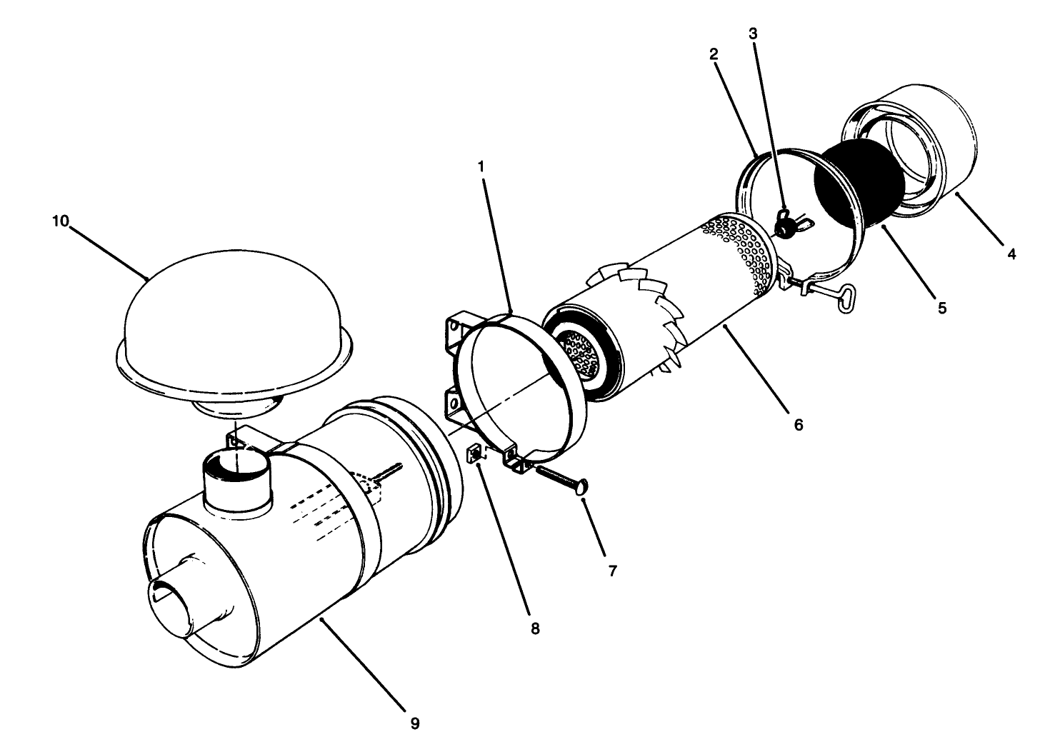 Air Cleaner, Model No. 11-4659
