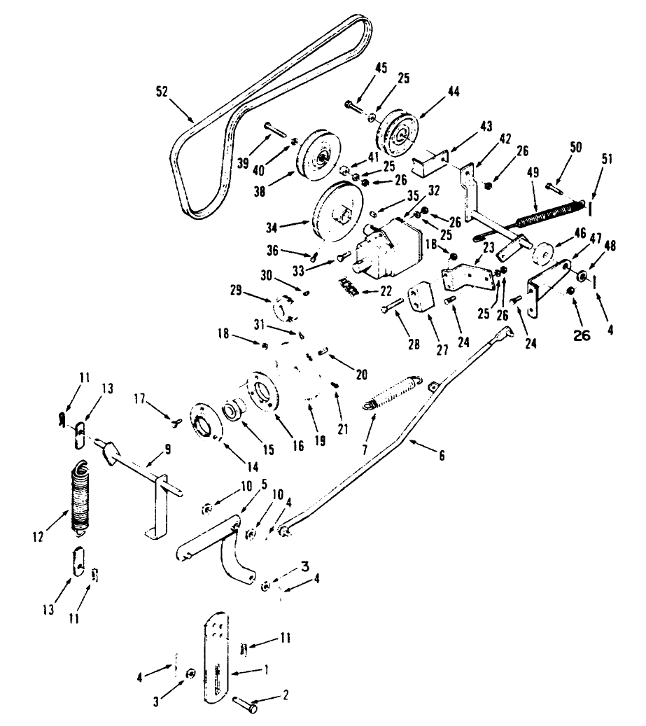Gear Case And Belt Assembly