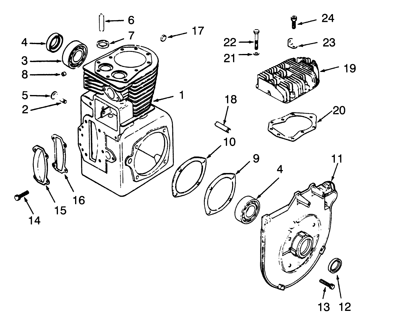 Crankcase And Cylinder Head
