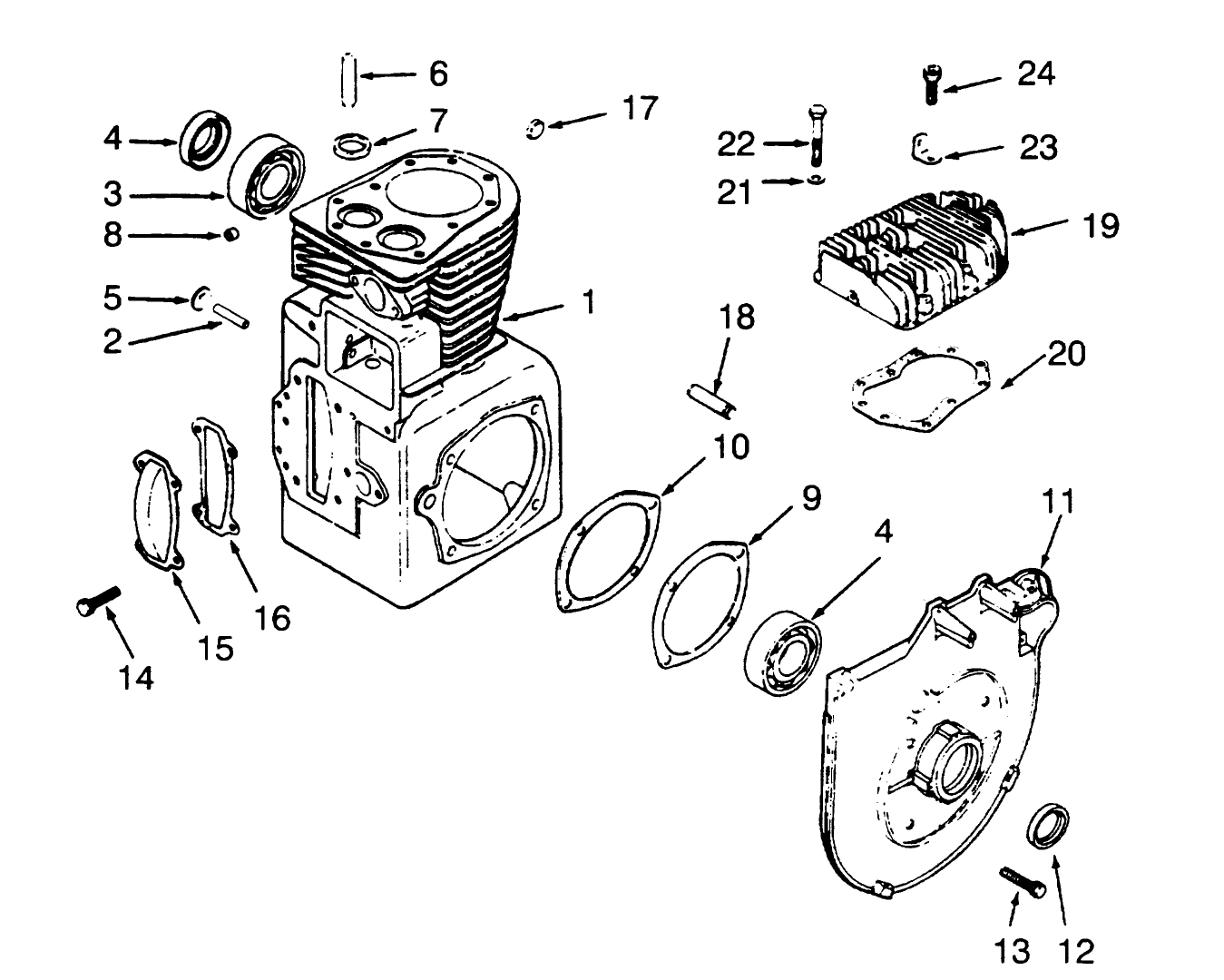 Crankcase And Cylinder Head
