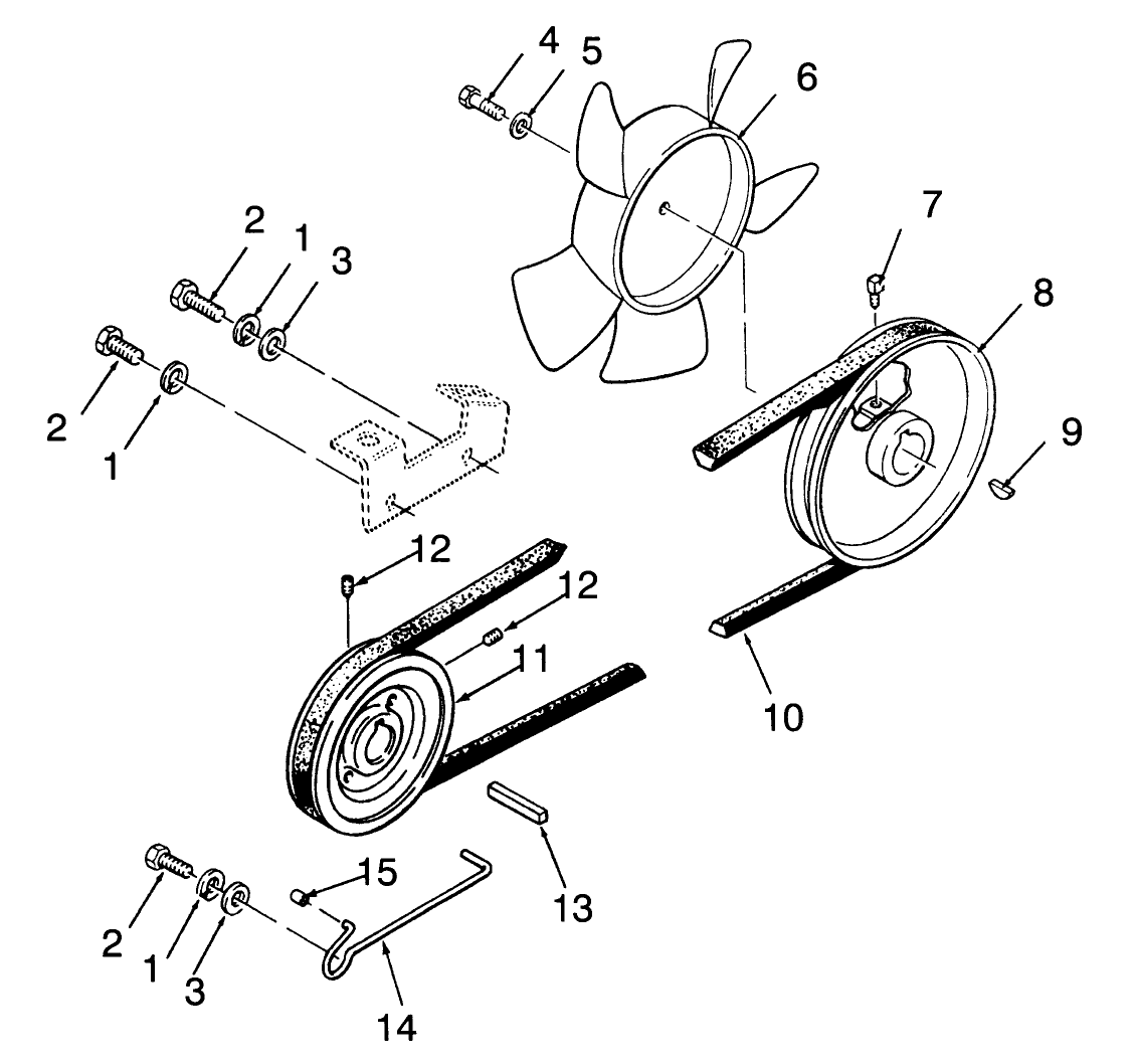 Drive Belt And Pulleys