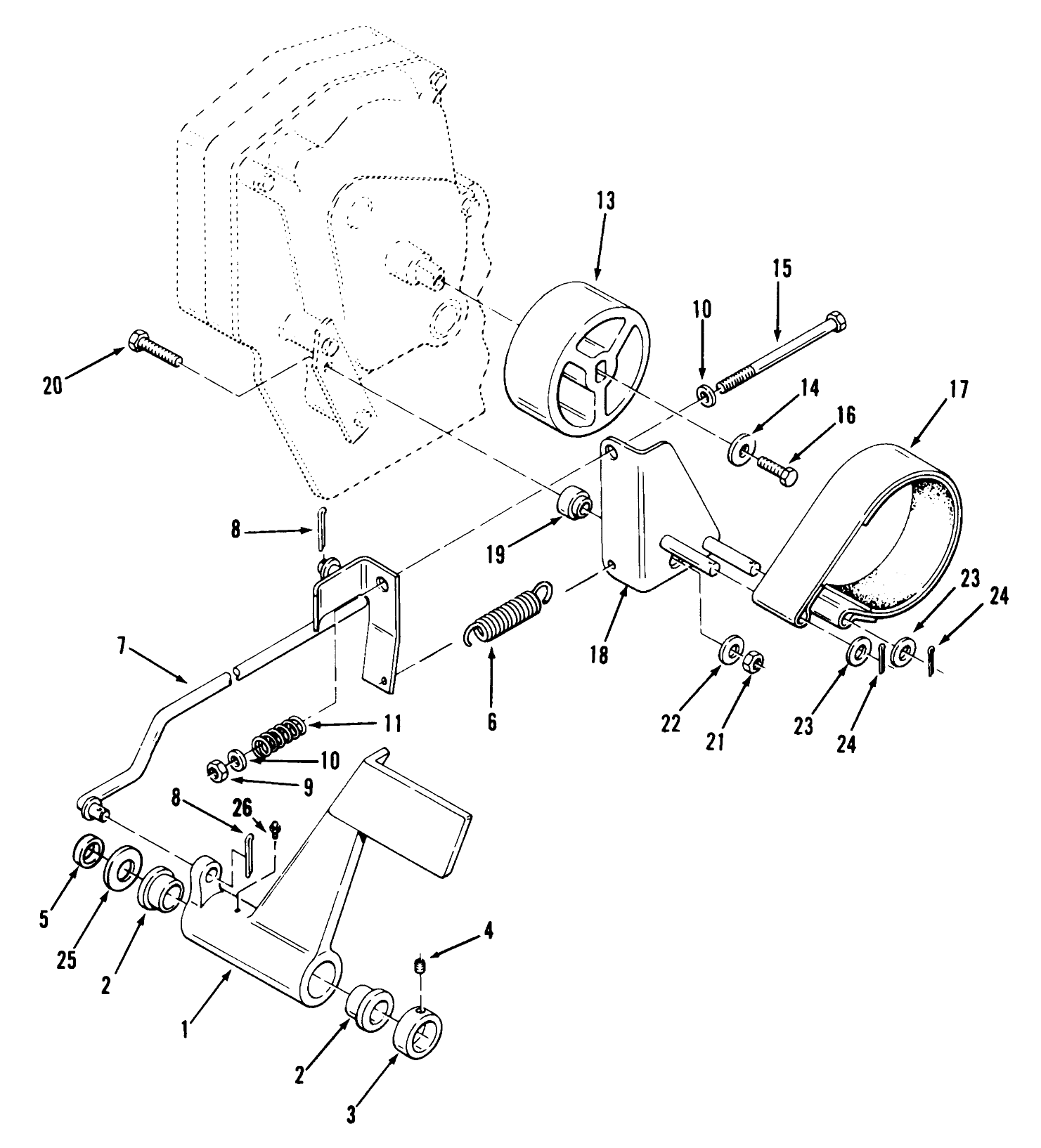 Clutch, Brake And Speed Control Linkage