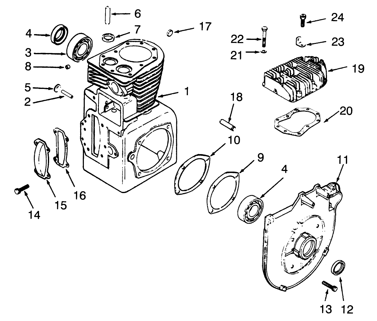 Crankcase And Cylinder Head