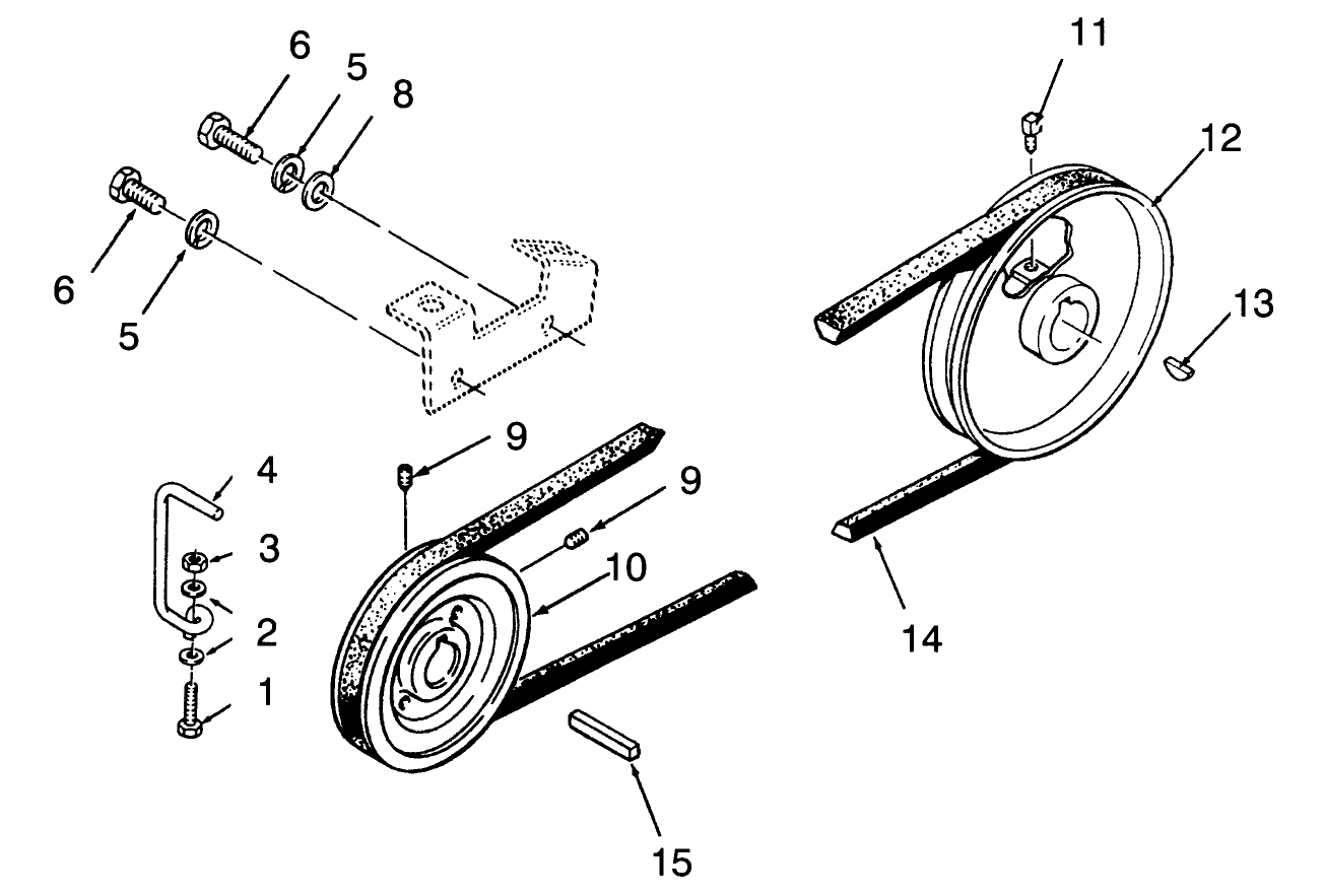 Drive Belt And Pulleys