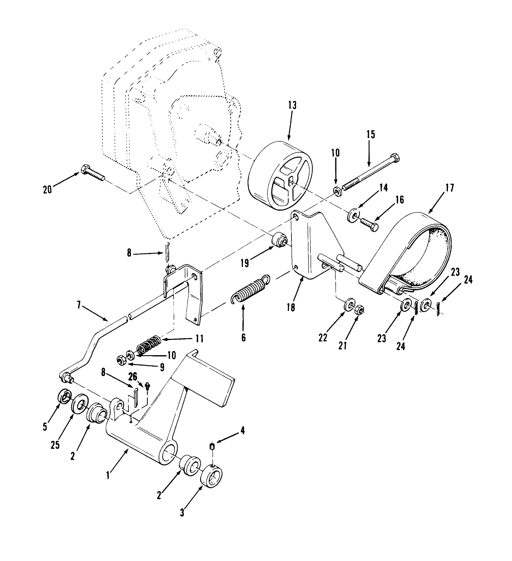 Clutch, Brake And Speed Control Linkage