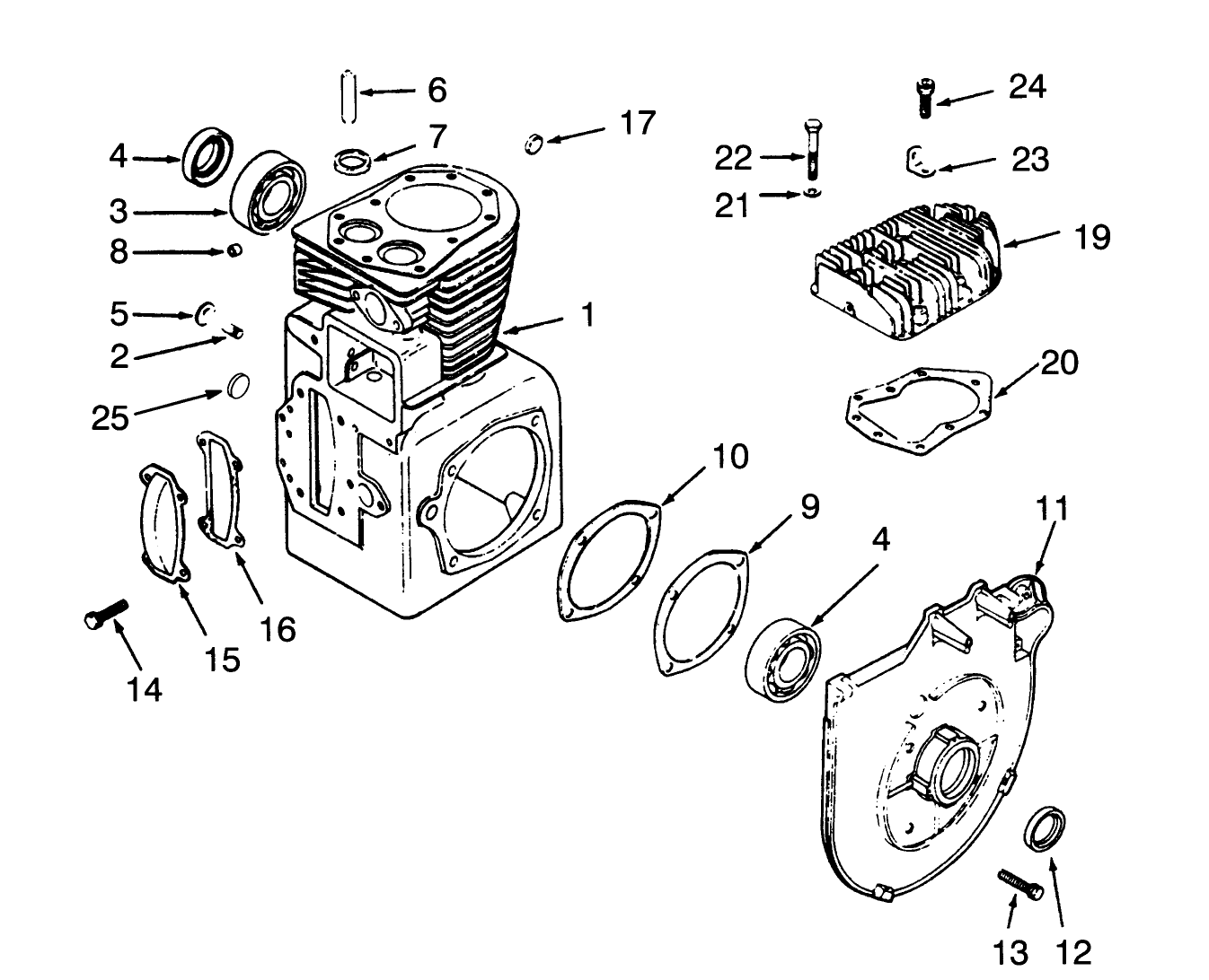 Crankcase And Cylinder Head