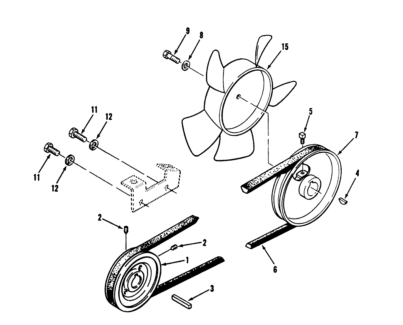 Drive Belt And Pulleys