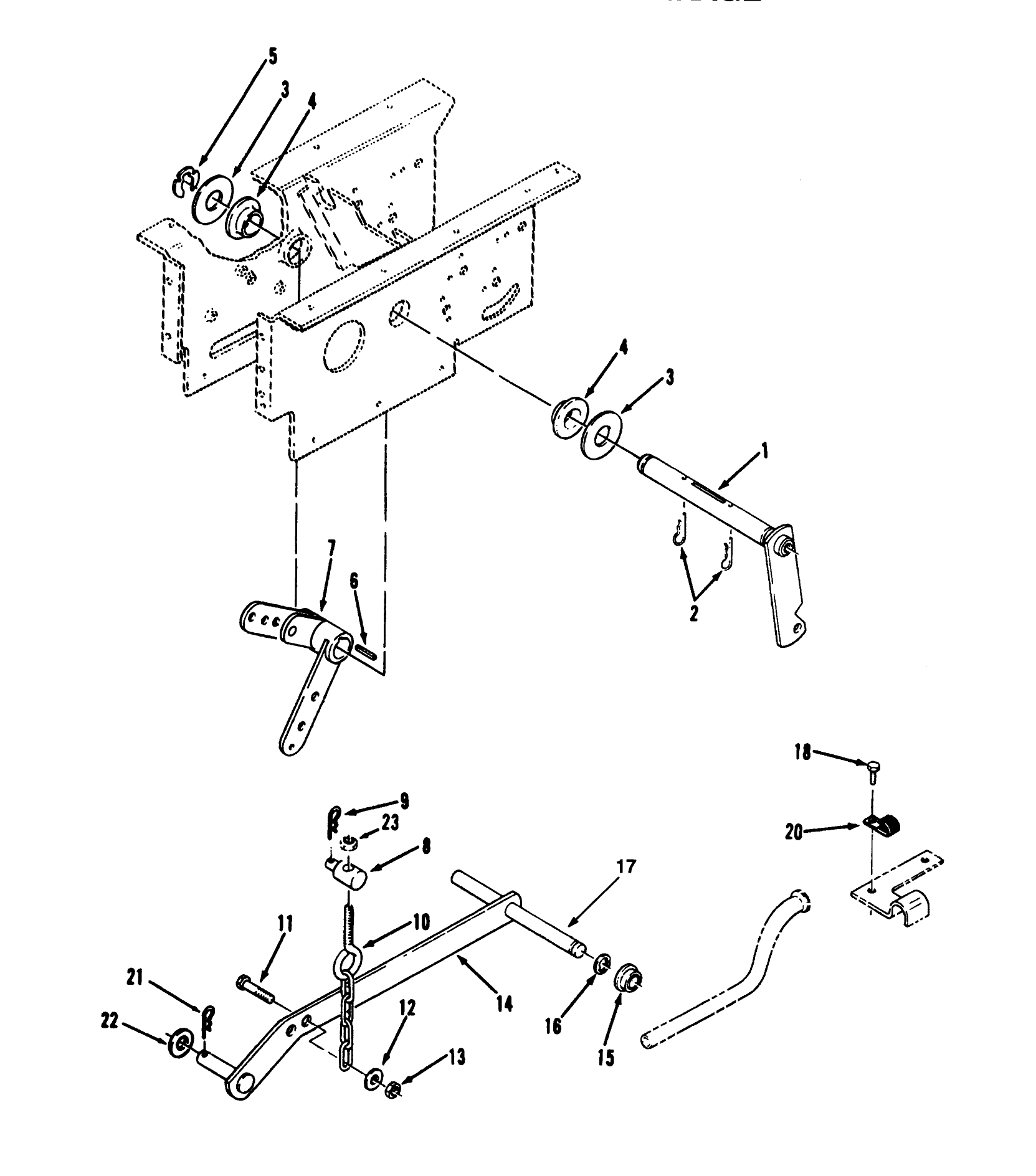 Hydrostatic Lift Linkage