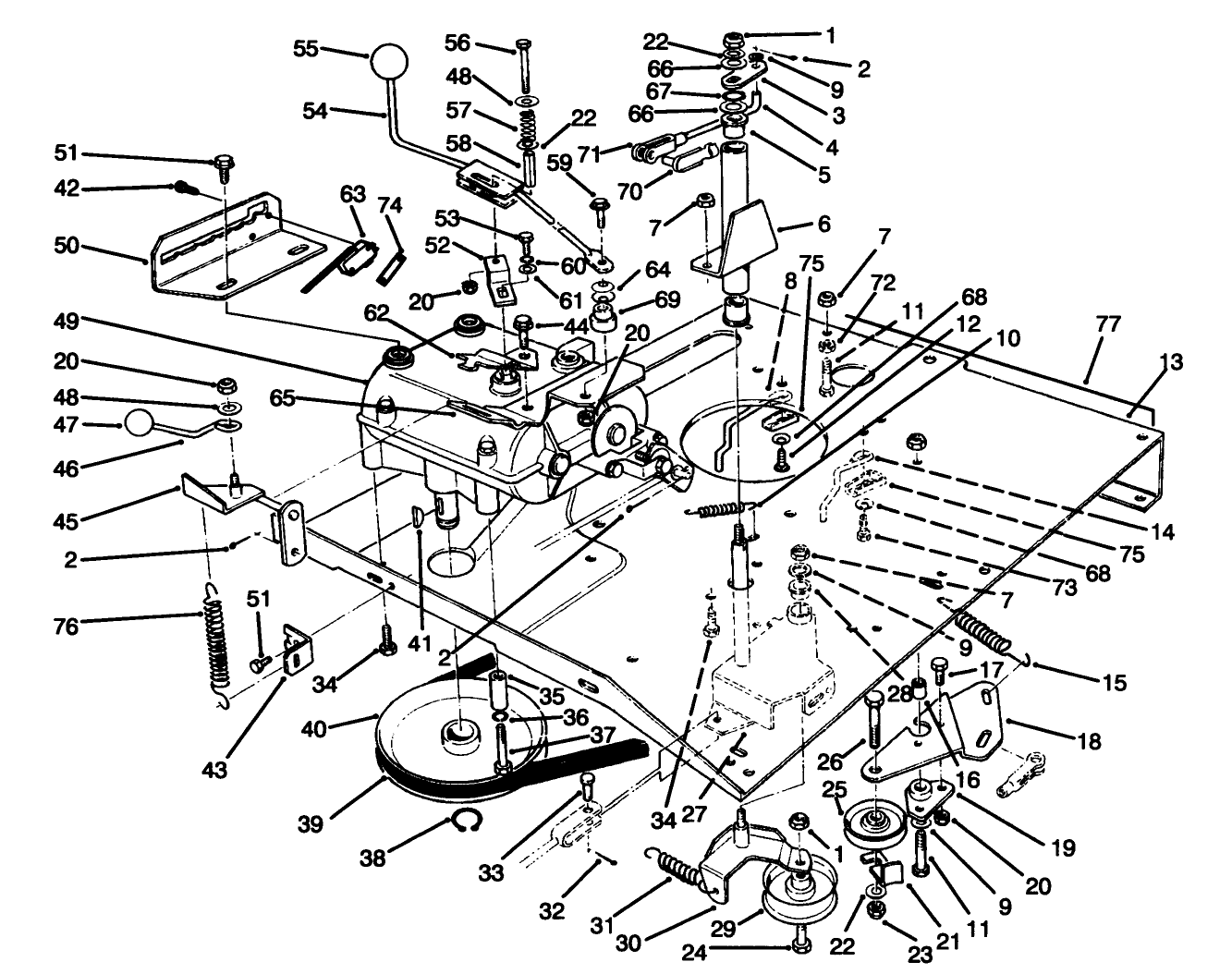 Transmission & Linkage Assembly