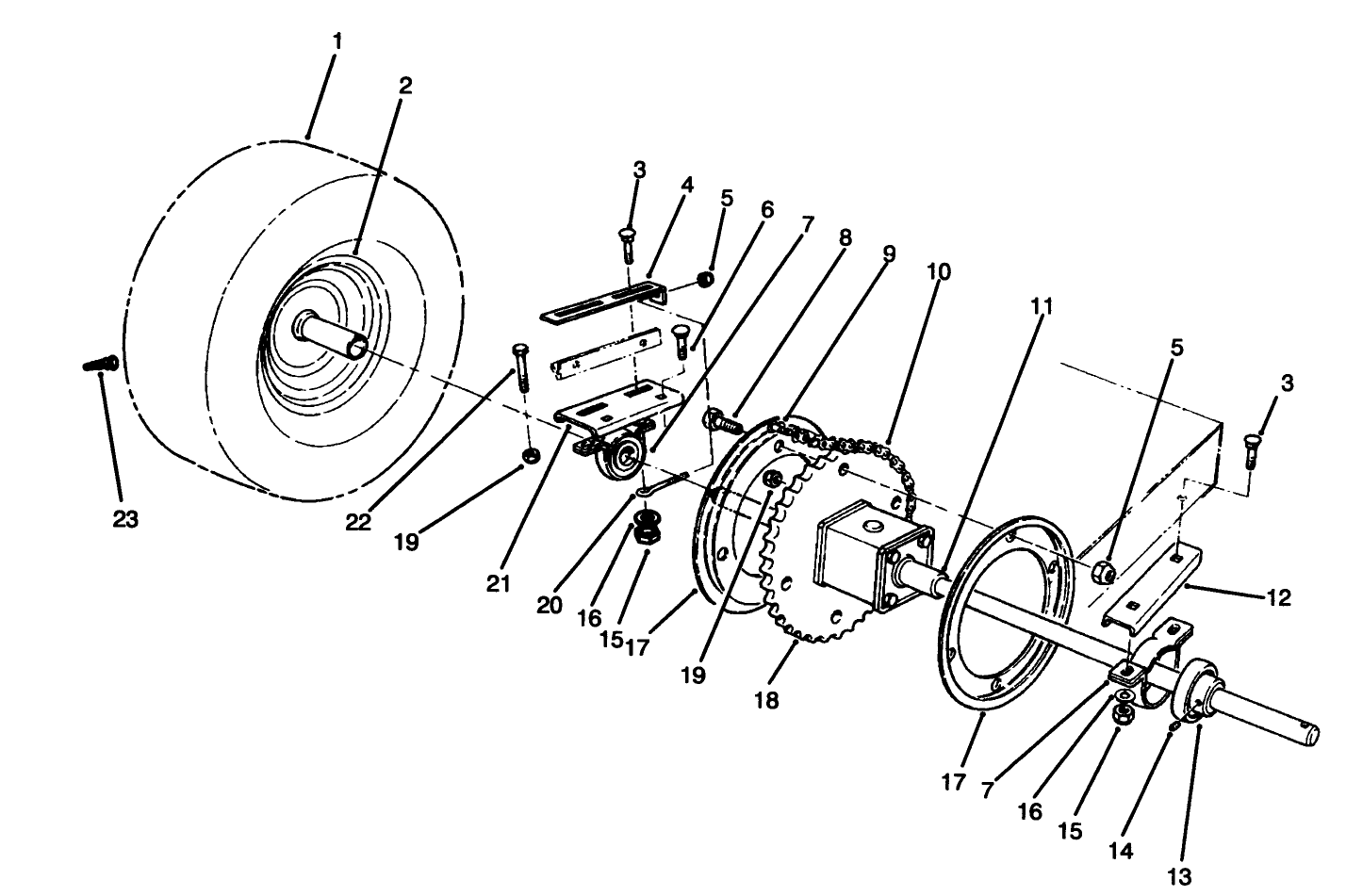 Rear Axle Assembly