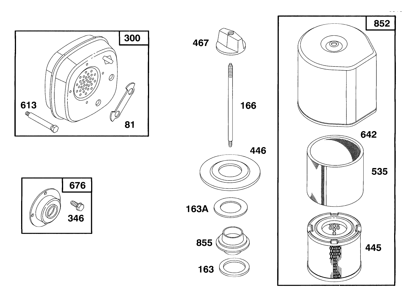 Engine Briggs & Stratton Model 135202-0185-01