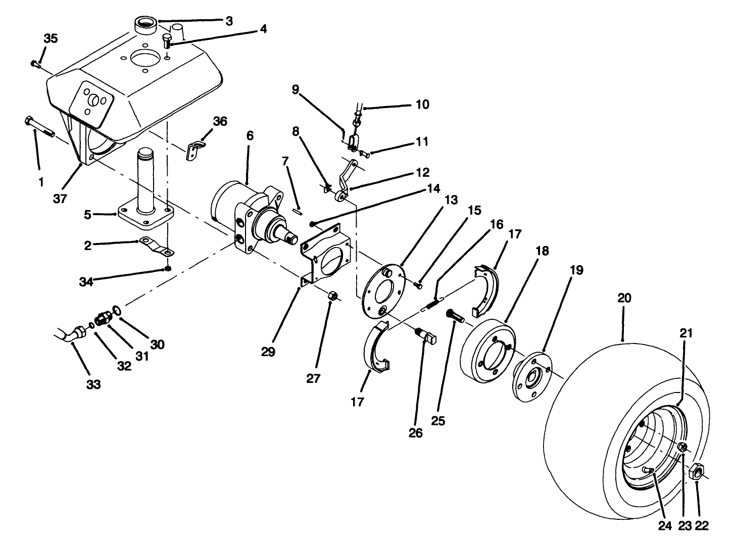 Front Wheel Assembly
