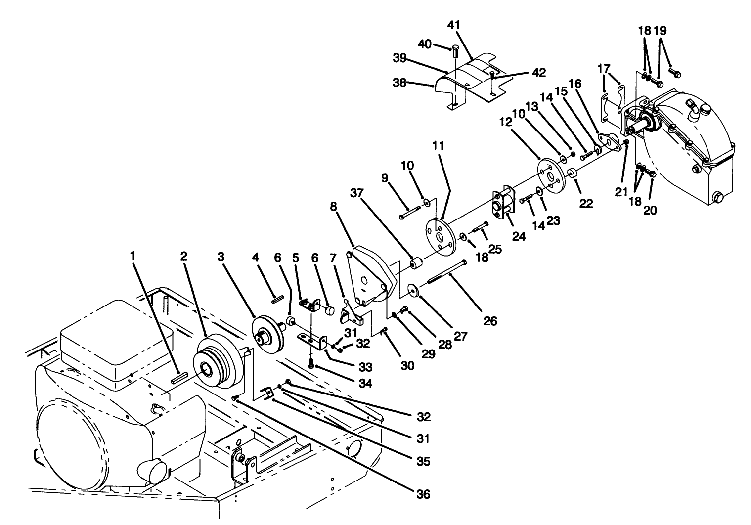 Gear Box Drive Assembly
