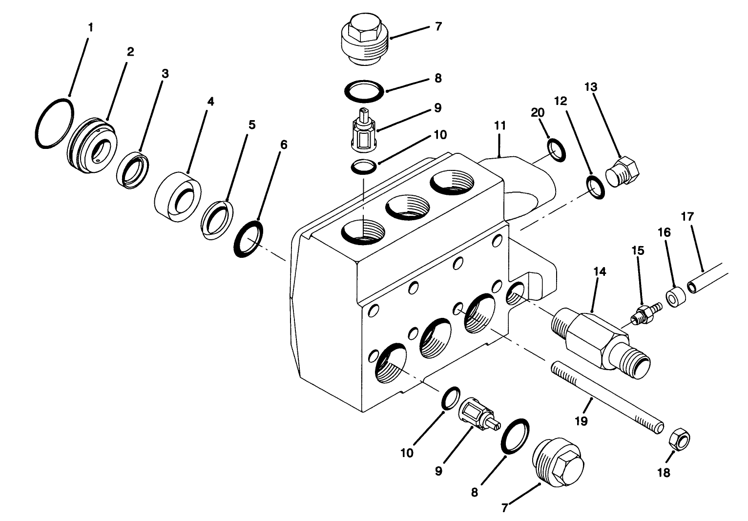 Water Pump Head Assembly