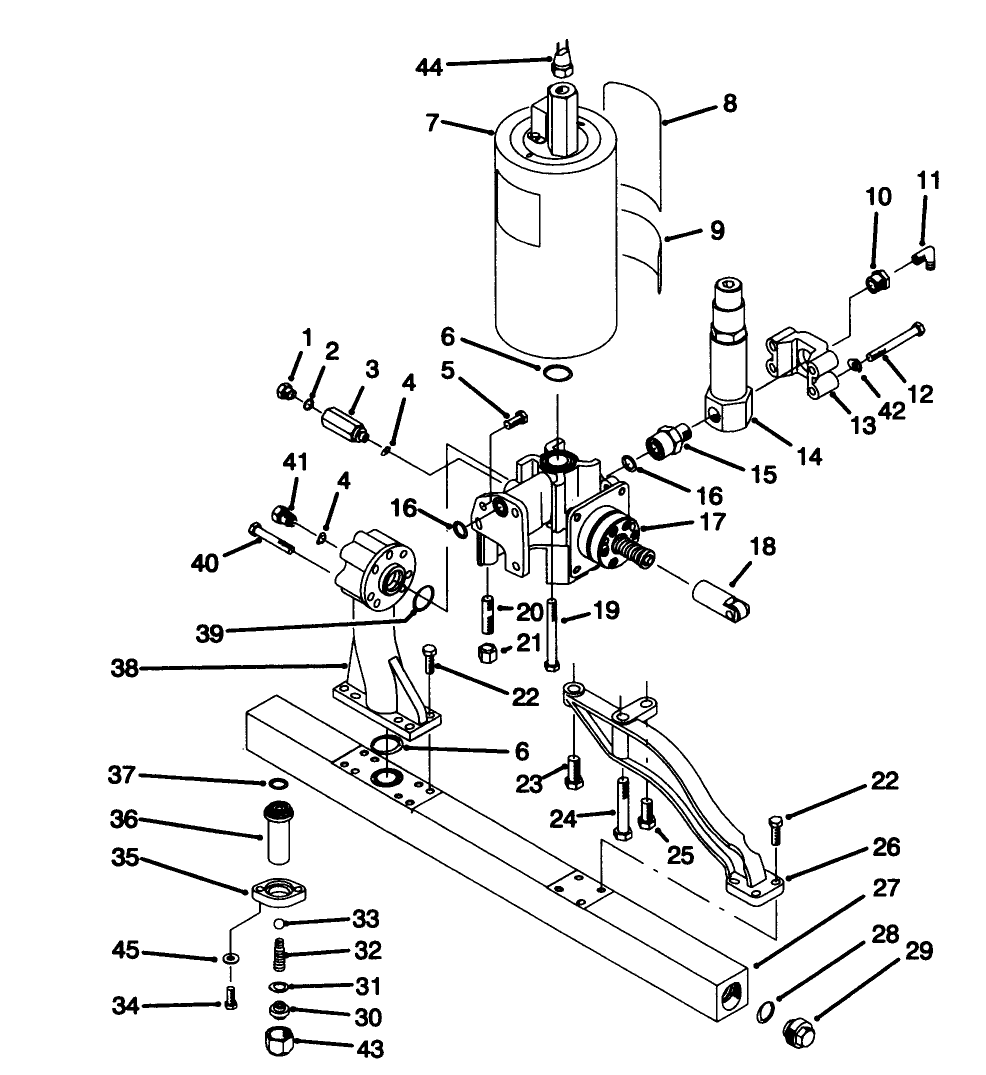 Water Manifold & Valve Assembly