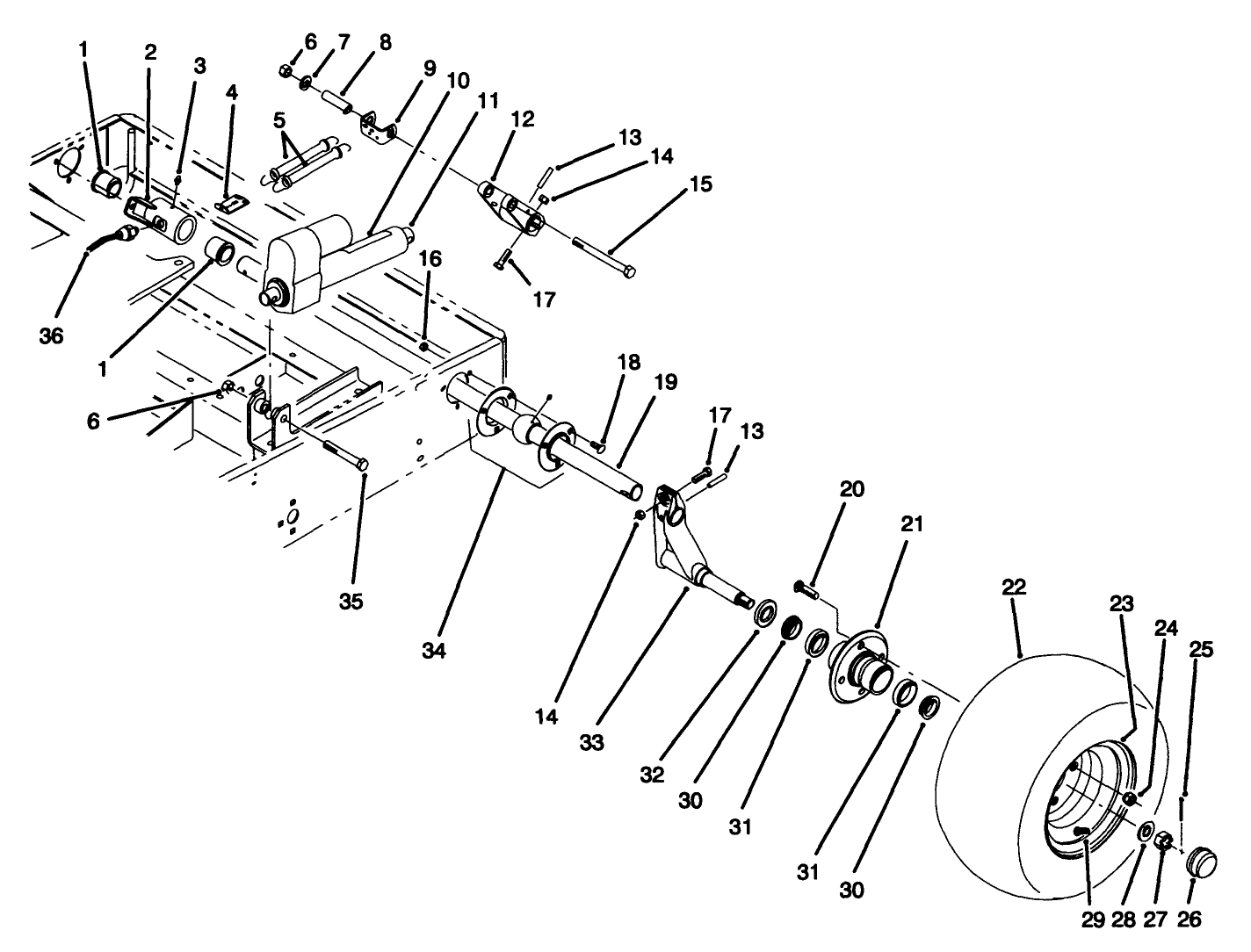 Rear Axle Assembly