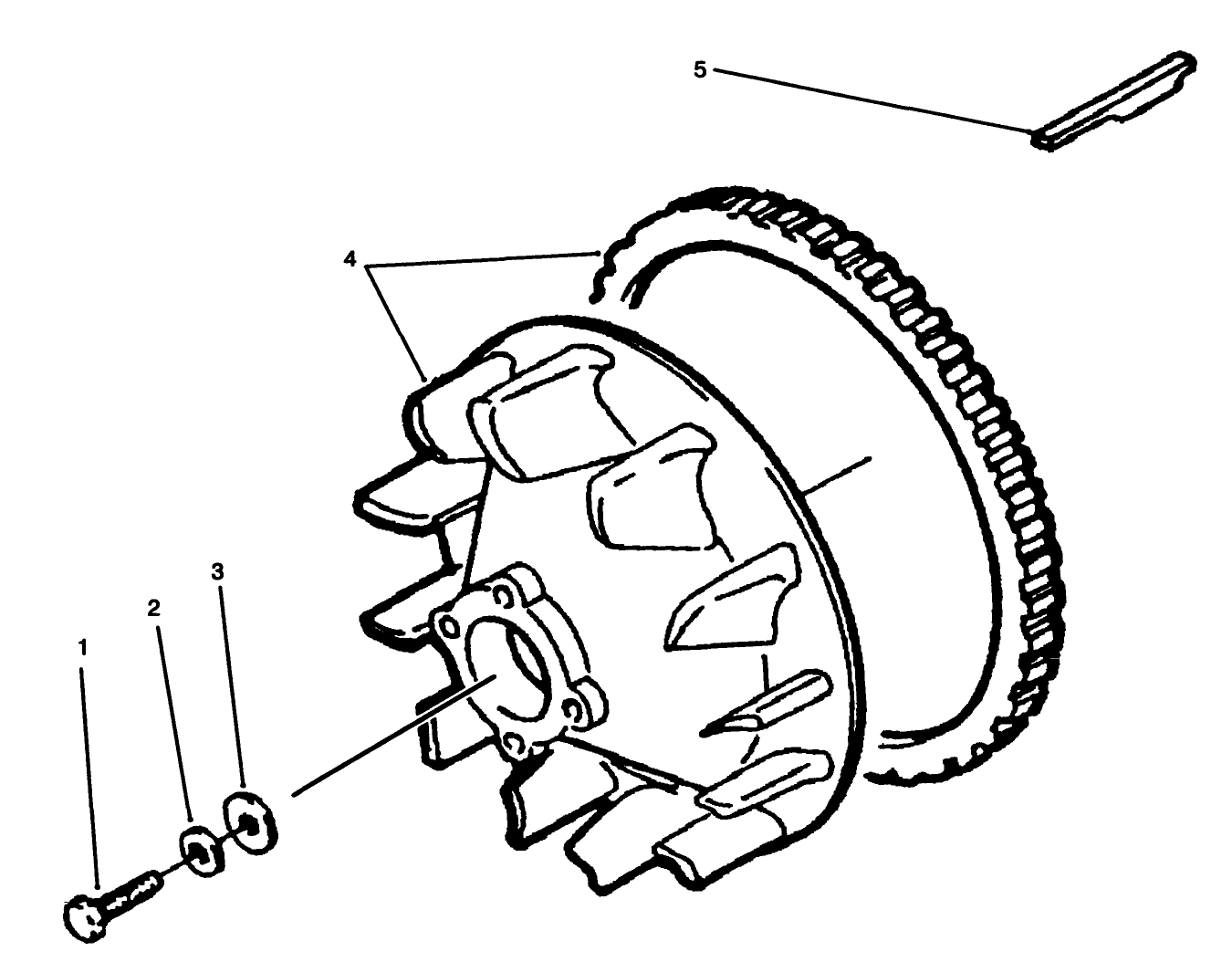 Engine Flywheel Assembly