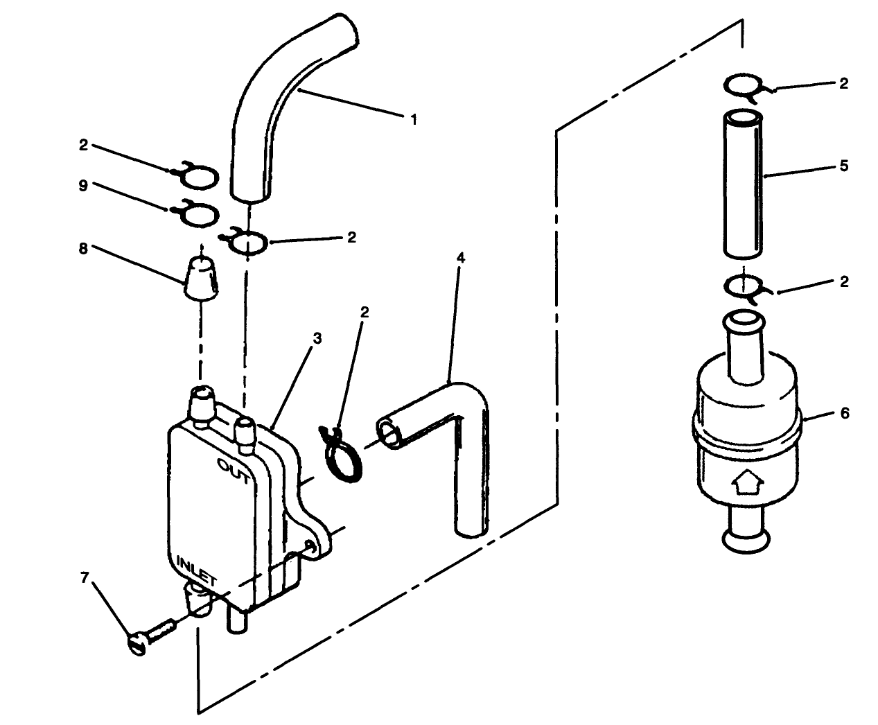Engine Fuel Pump & Filter Assembly