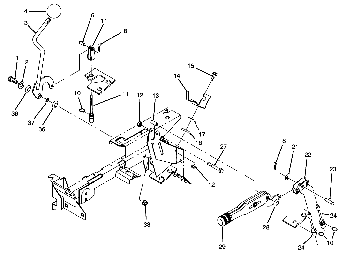 Differential Lock & Parking Brake Assemblies