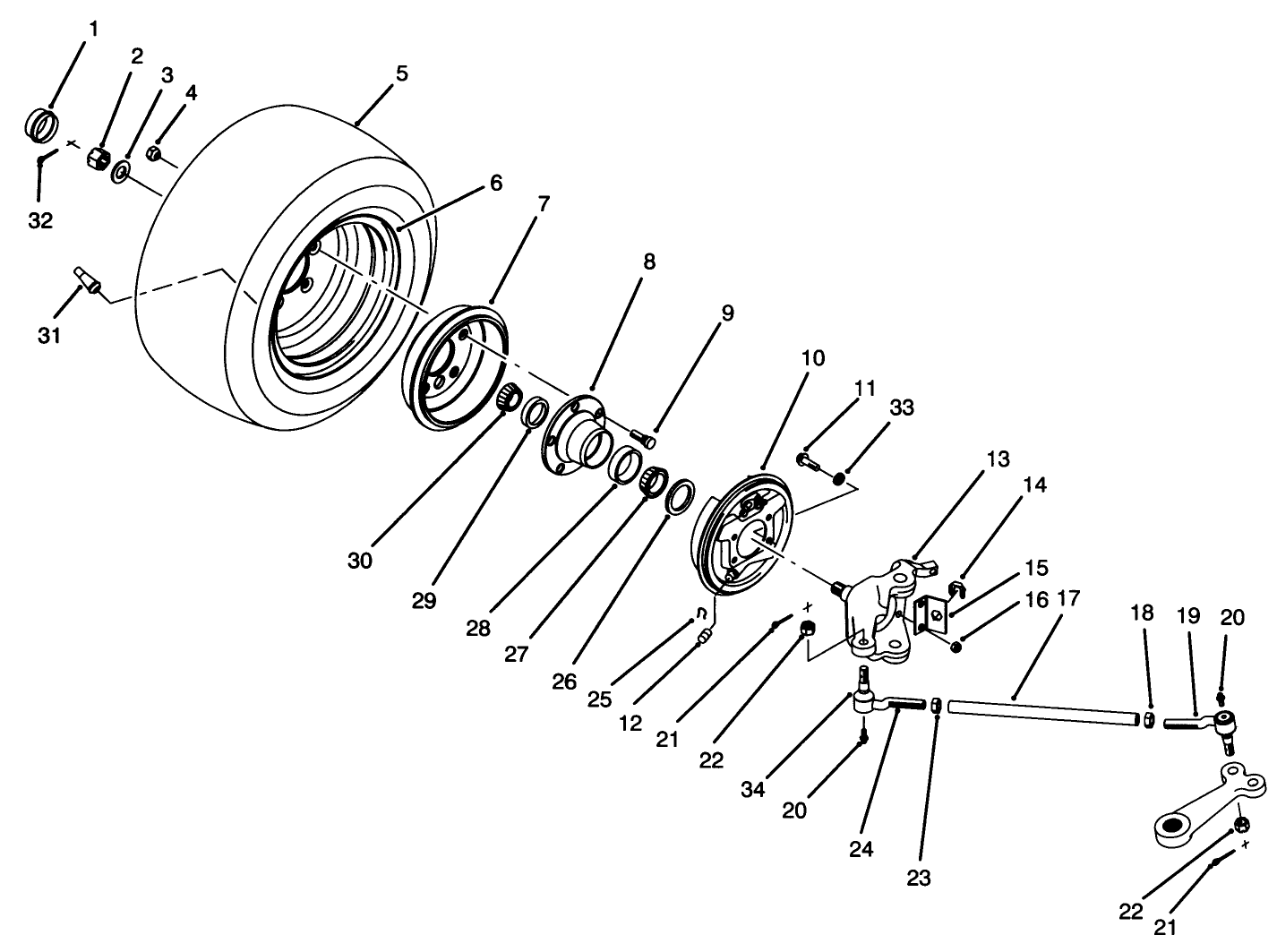 Front Wheel Assembly
