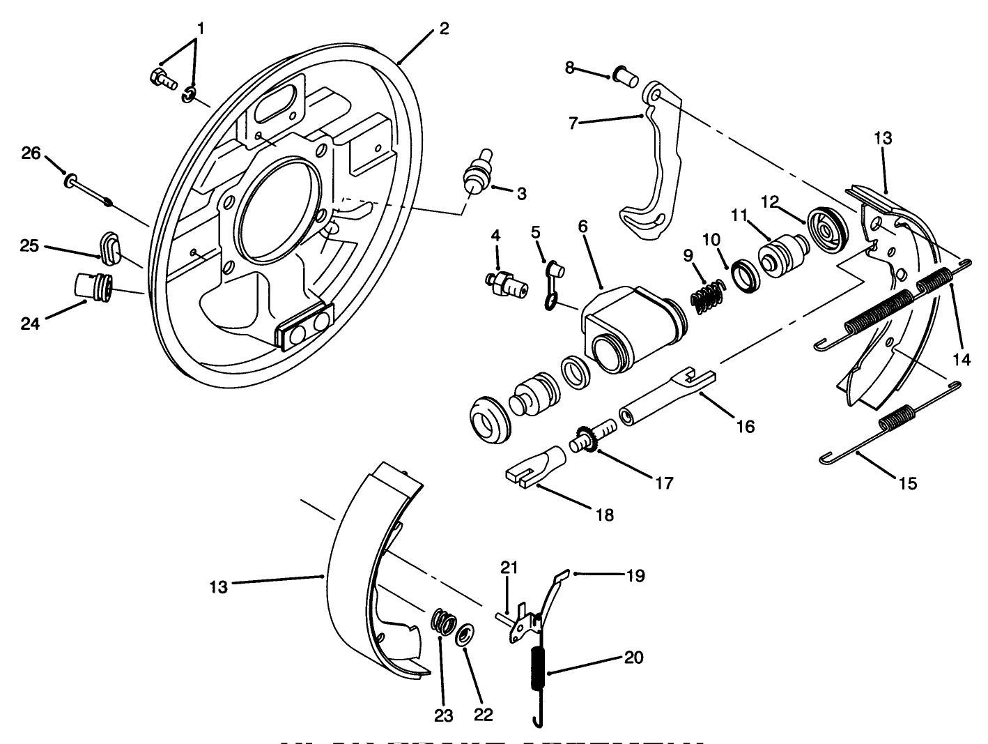 Rear Brake Assembly