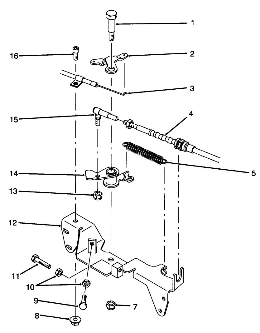 Throttle Linkage Assembly