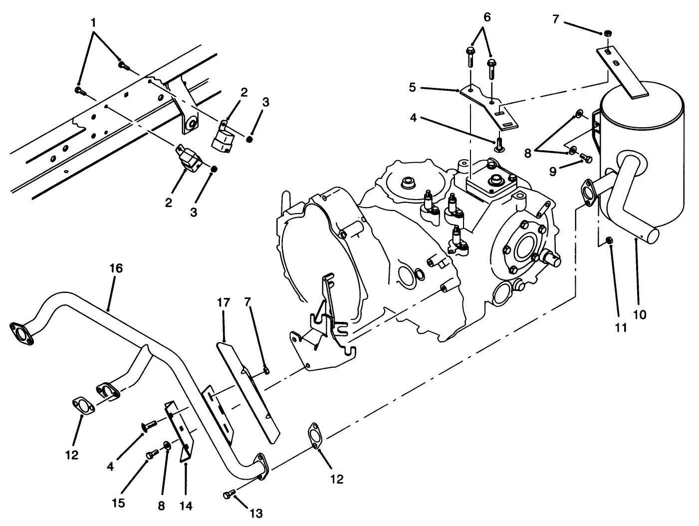 Muffler & Relay Assembly