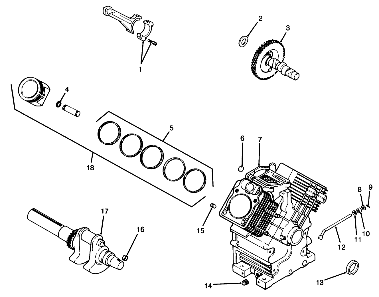 Engine Kohler Model Speck. No. 66513