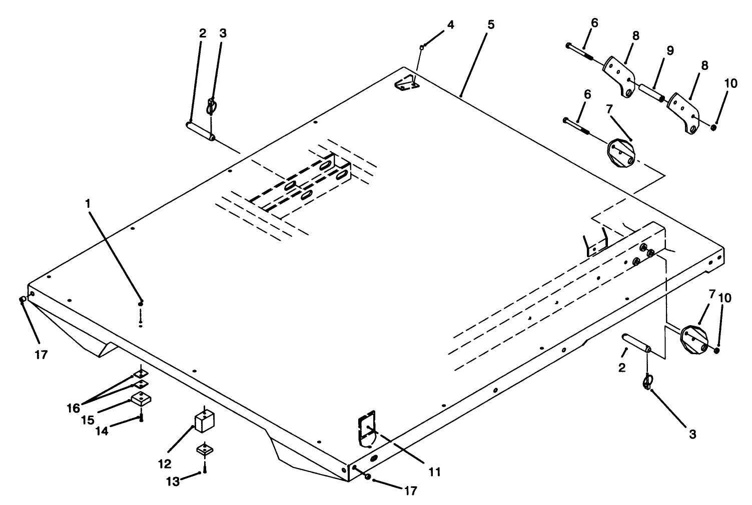 Full Area Flatbed Assembly